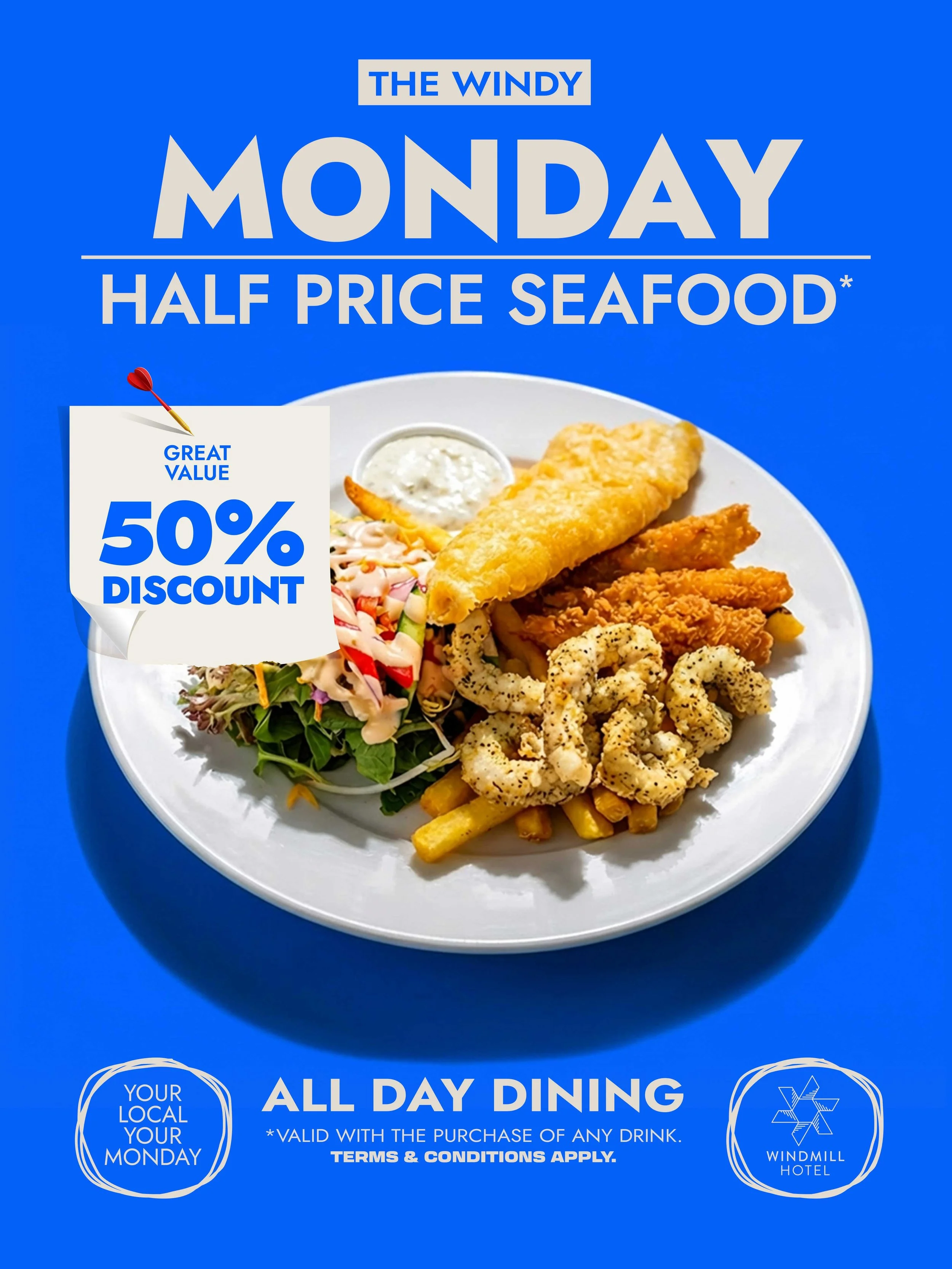Monday Seafood Specials