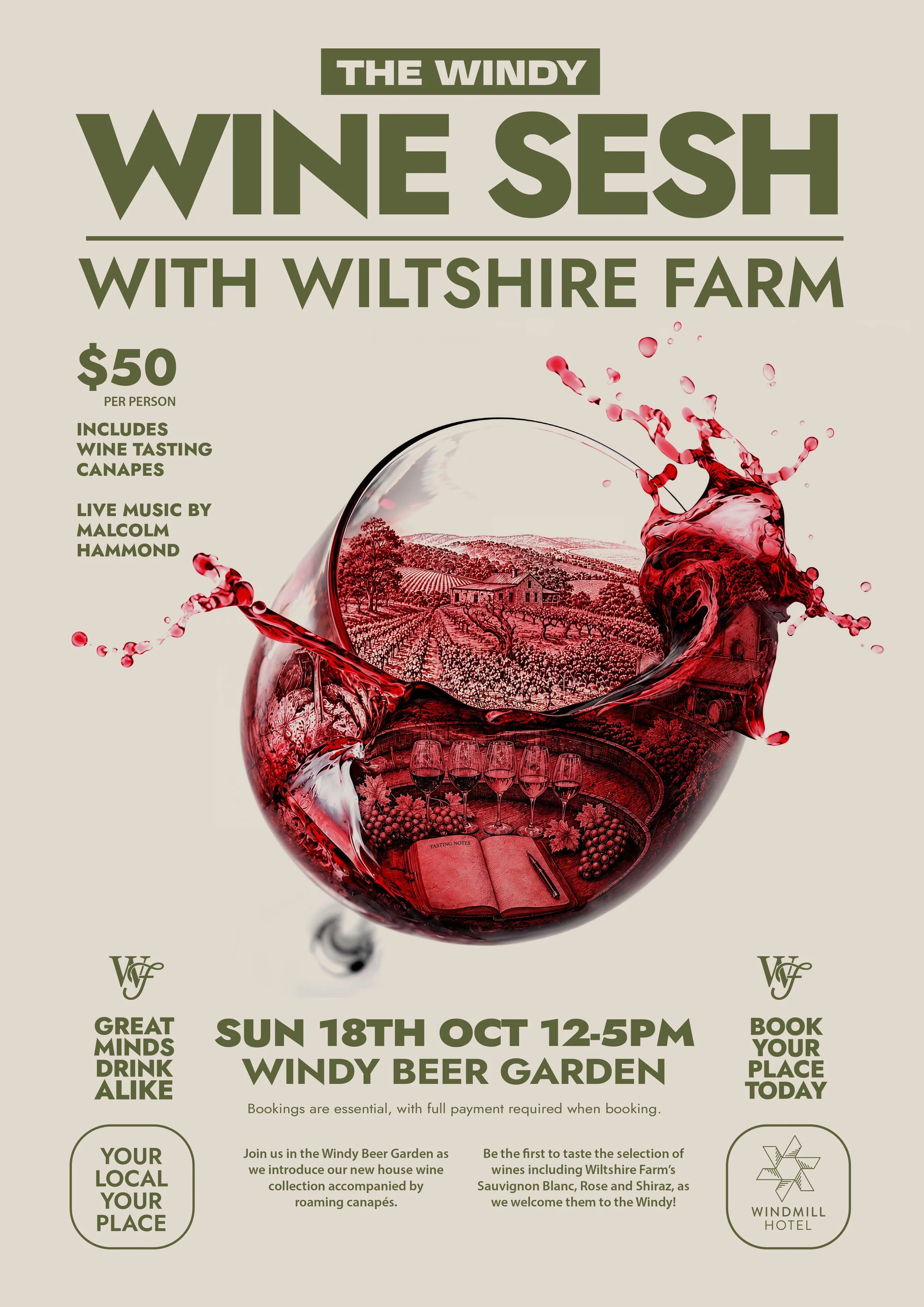 The Windy Wine Sunday Sesh: Wiltshire Farm Launch