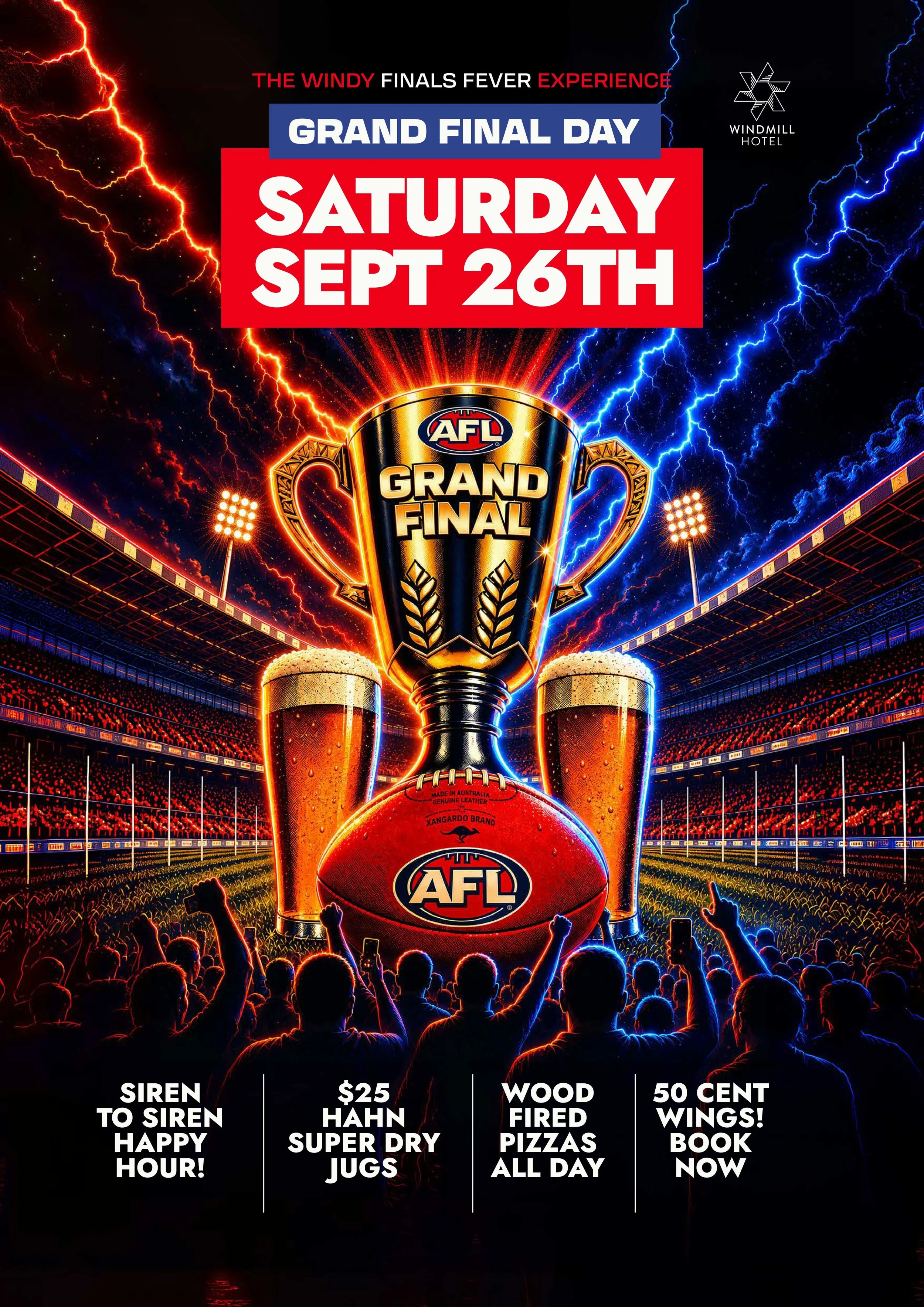 AFL Grand Final 2026 Prospect | Windmill Hotel