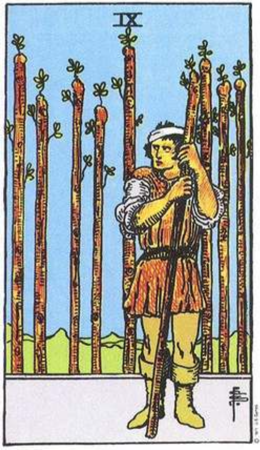 9 of Wands Tarot Card