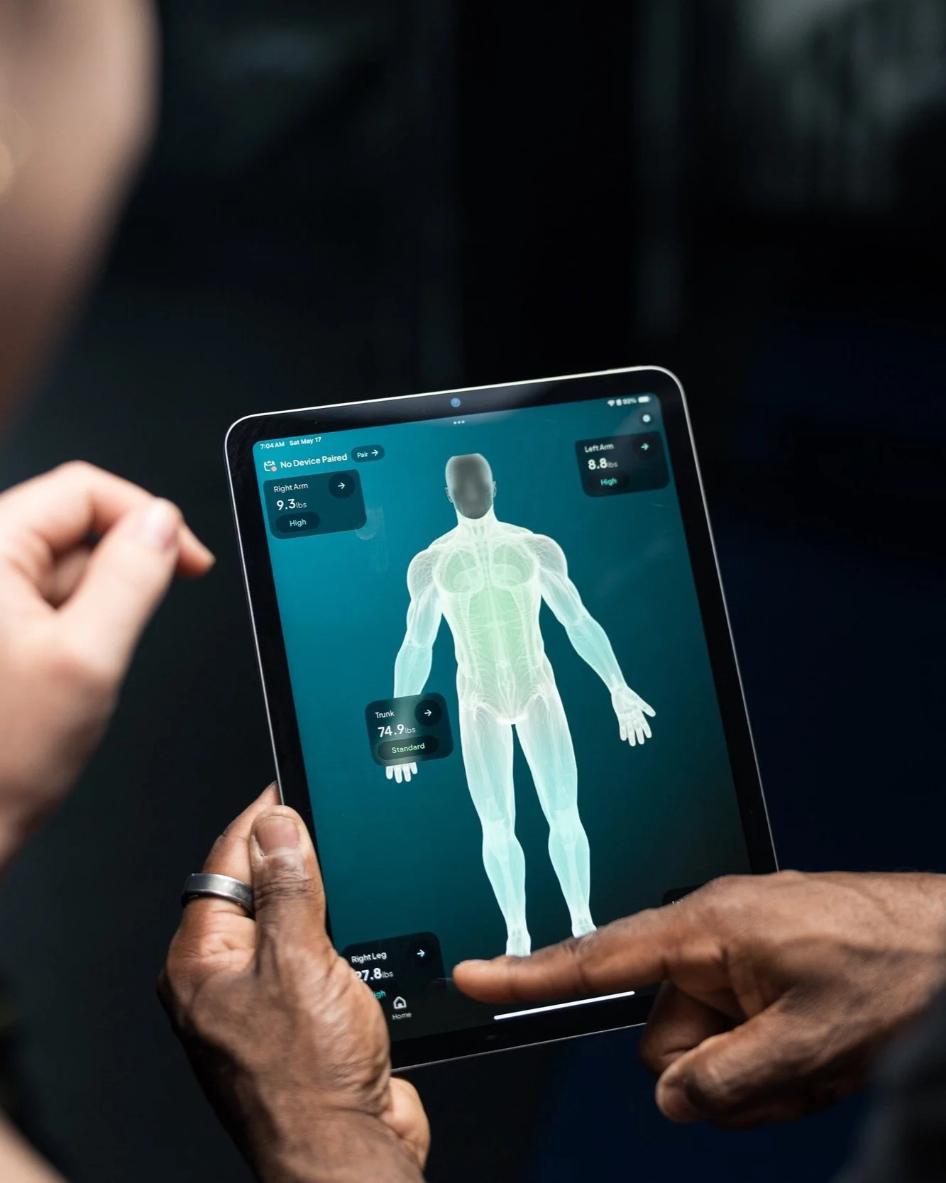 High-performance tools designed to measure what matters—biometrics, body composition, and behavioral trends—all tracked through the CYB app for direct communication with your Architect.
