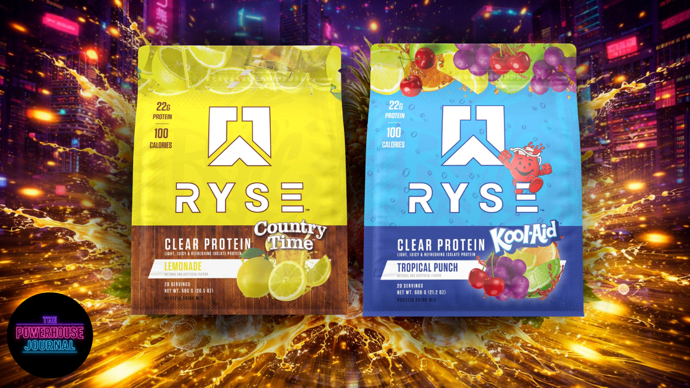 RYSE Enters the Clear Protein Powder Era