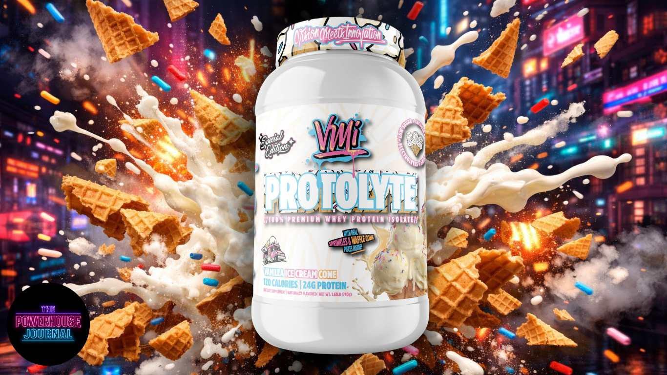 VMI Sports Drops Vanilla Ice Cream Cone ProtoLyte with Real Waffle Cone Pieces
