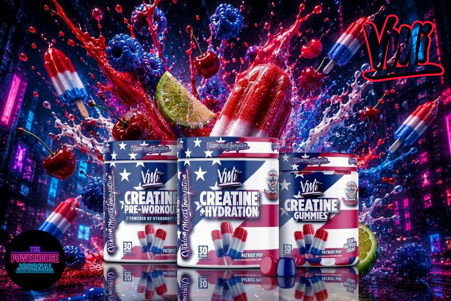 VMI Just Dropped The Trifecta For American Style Creatine