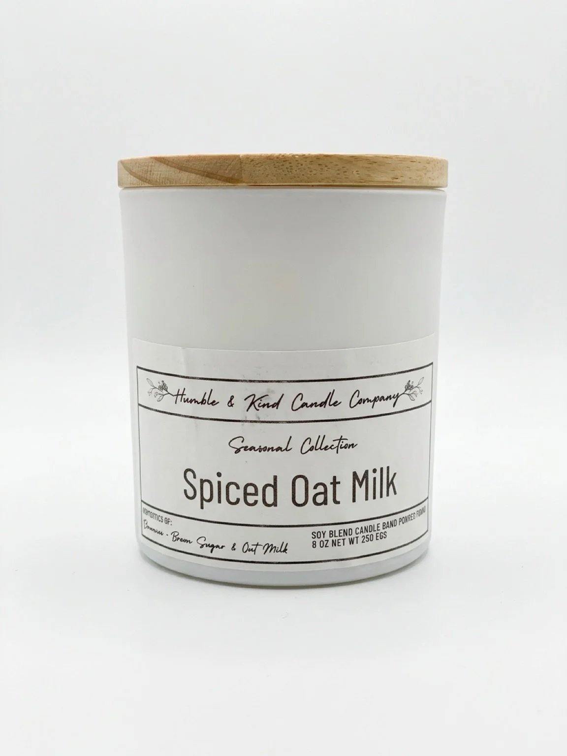 Spiced Oat Milk