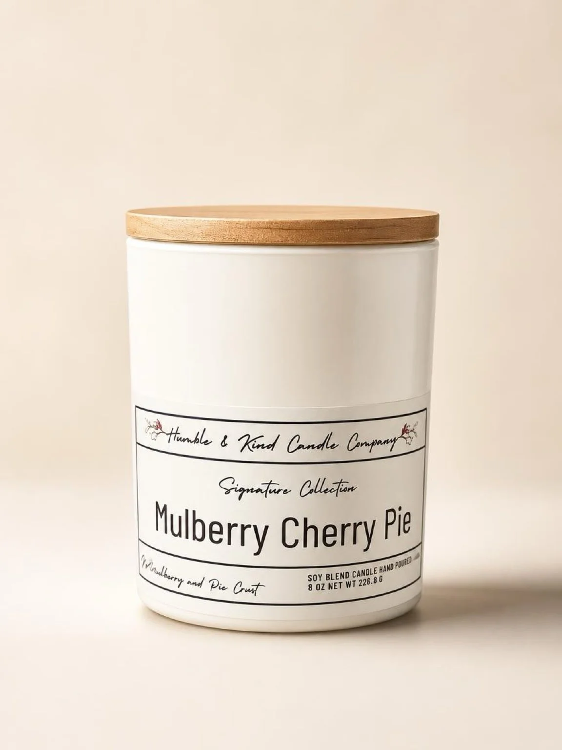 Mulberry Cherry Pie