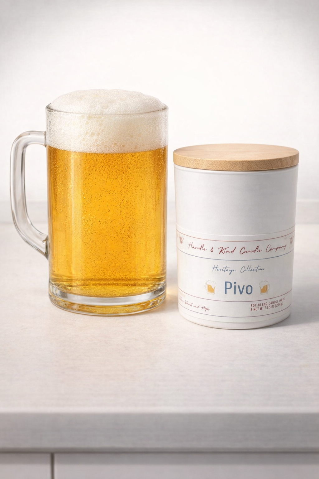 Pivo (beer) Candle