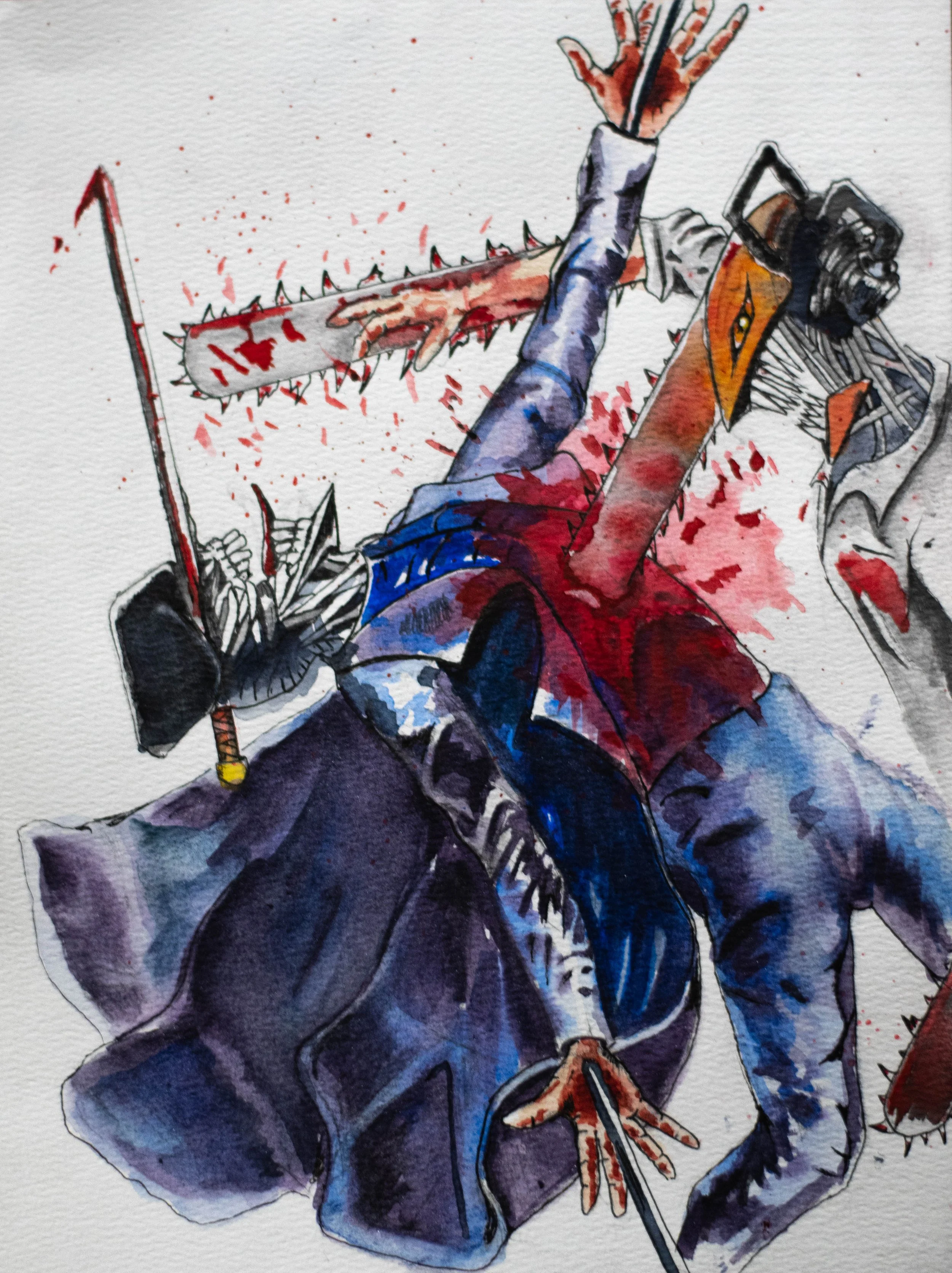 Chainsaw Man vs Katana Devil