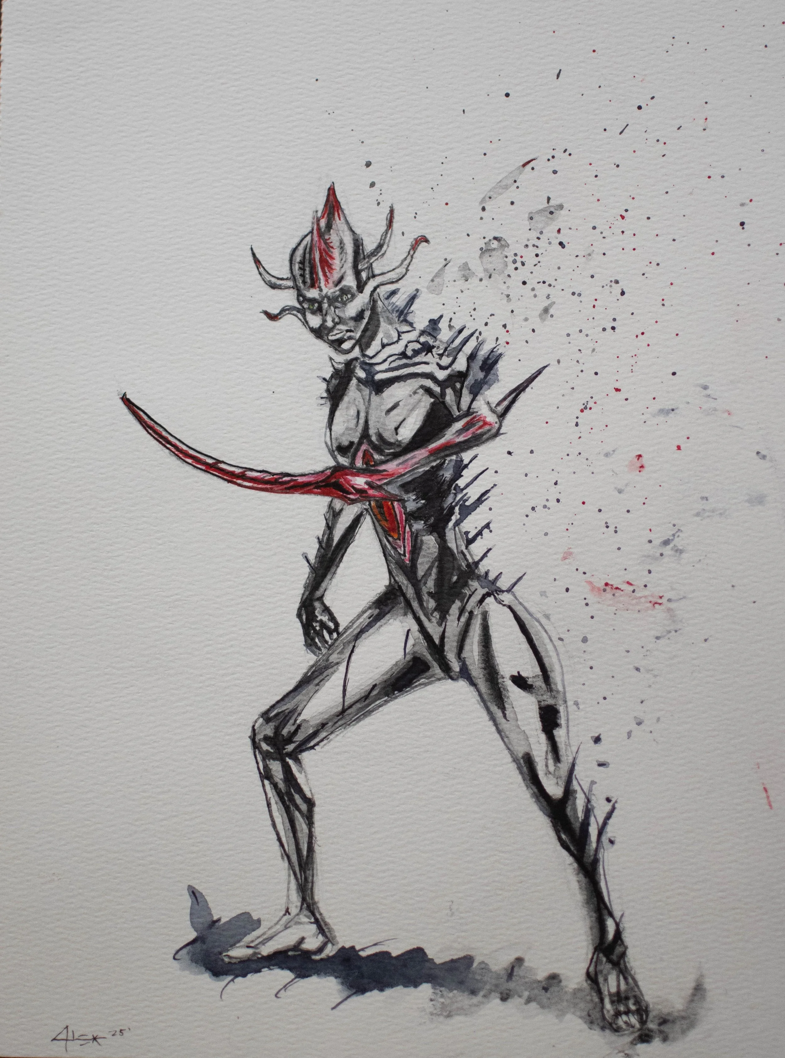 Laura Warrior goddess splatter 2 (1 of 1).jpg