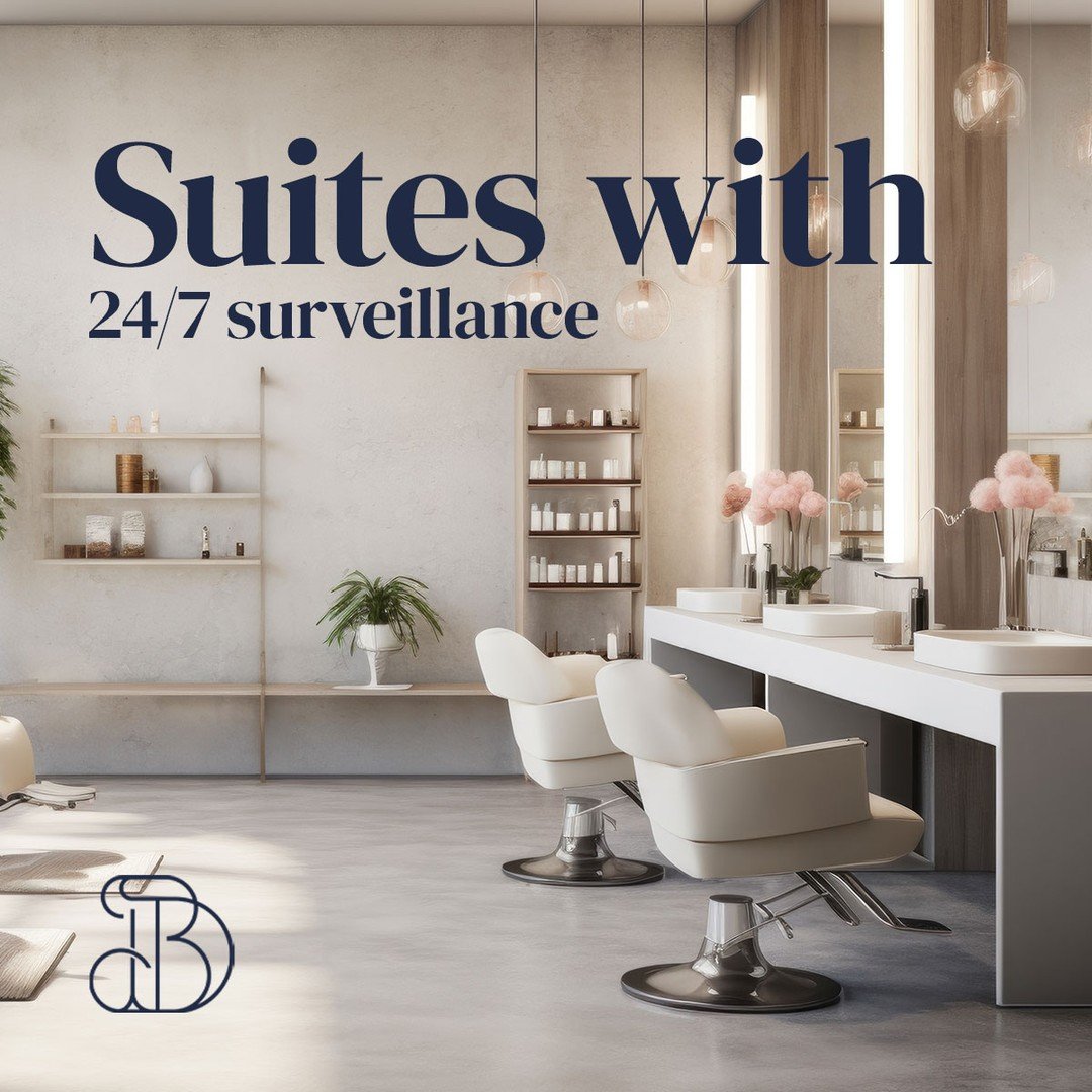 Peace of mind comes standard here at the #BeautyDistrict. We're talking 24/7 surveillance + shopping center security, so you can focus on your craft instead of looking over your shoulder.
Early mornings or late nights—your schedule, your biz,