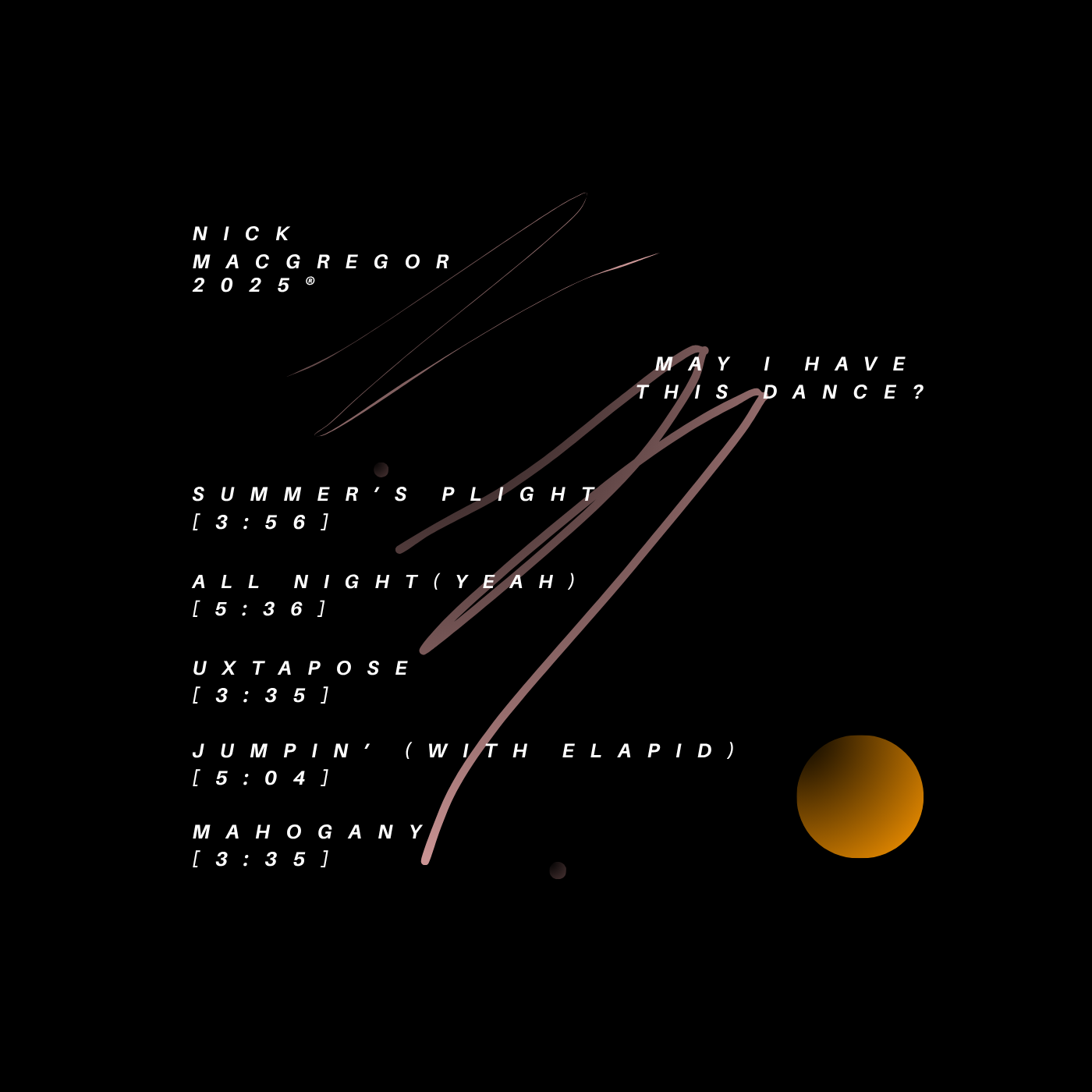 MAY I HAVE THIS DANCE? (2025)