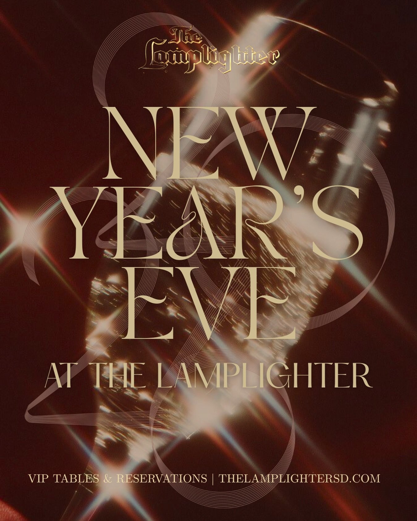 The countdown is on 🕛✨

New year. New memories. Same iconic nights.
Celebrate New Year&rsquo;s Eve with us at The Lamplighter 🪩🍾