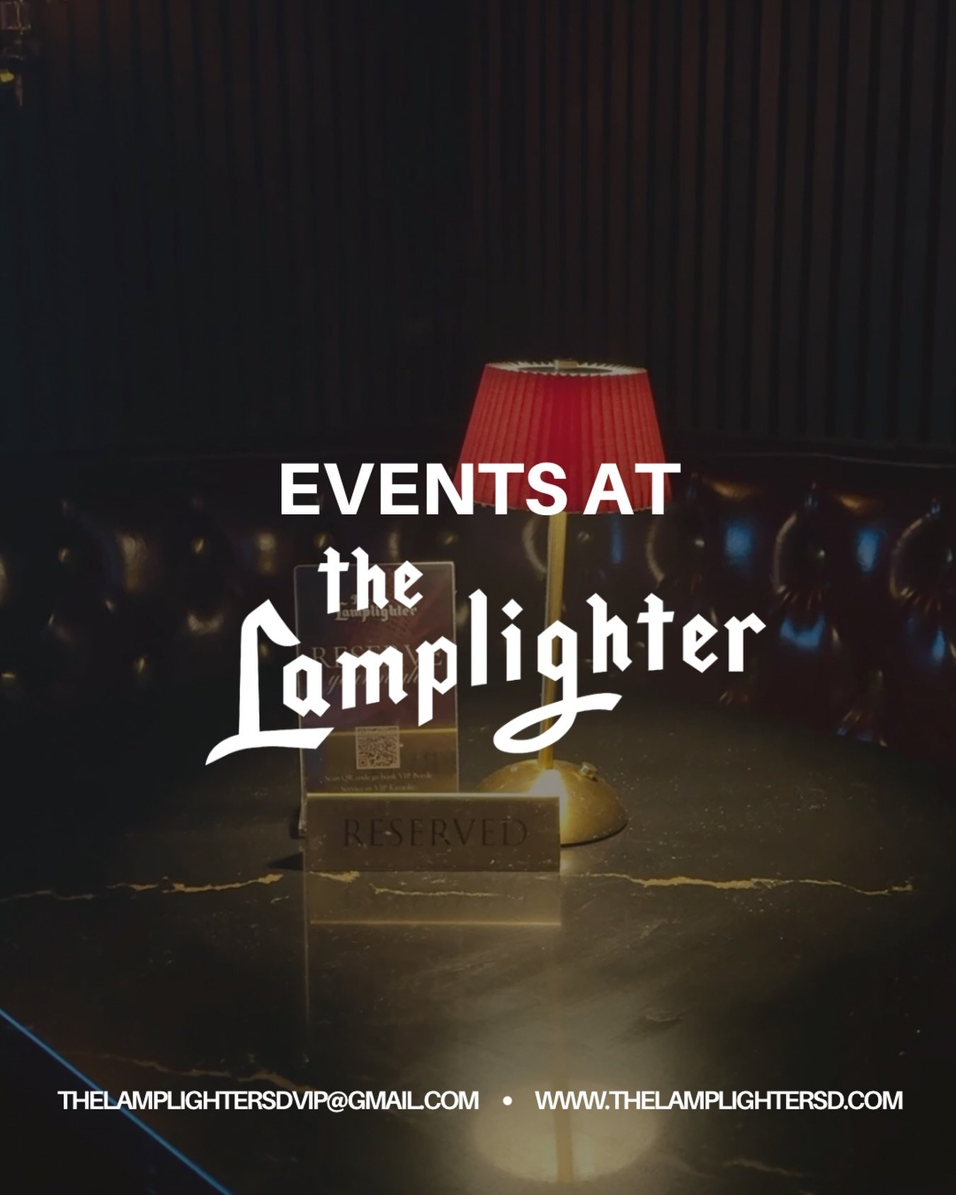 Got a reason to celebrate? We&rsquo;ve got a bar for that 😉

Make it private. Make it Lamplighter. 

Karaoke, drinks, a night your way&hellip; whatever you&rsquo;re celebrating, we&rsquo;re in. 

Email us or fill out the event inquiry form on our we