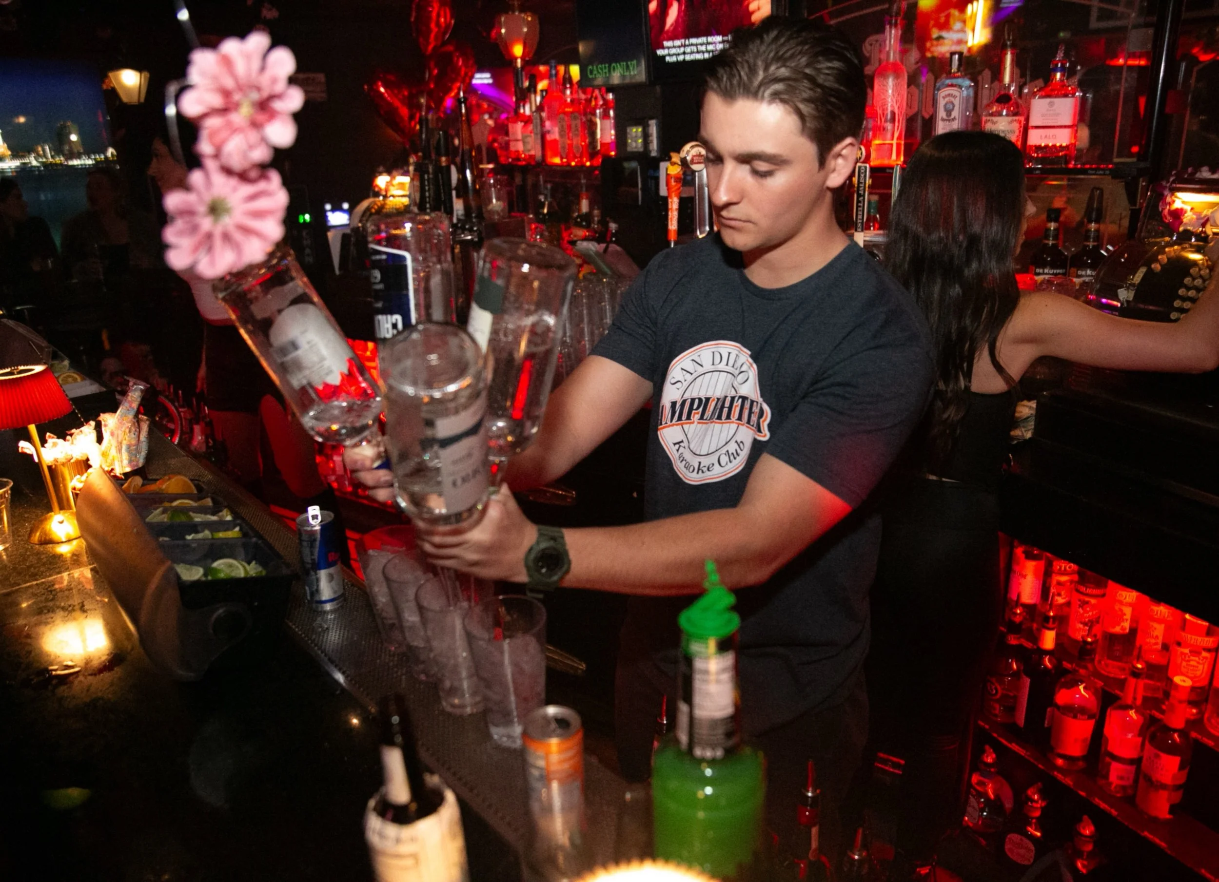 Always pouring up something strong 🍸
Tuesday Night Trivia at 7PM. Karaoke at 9PM 🎤