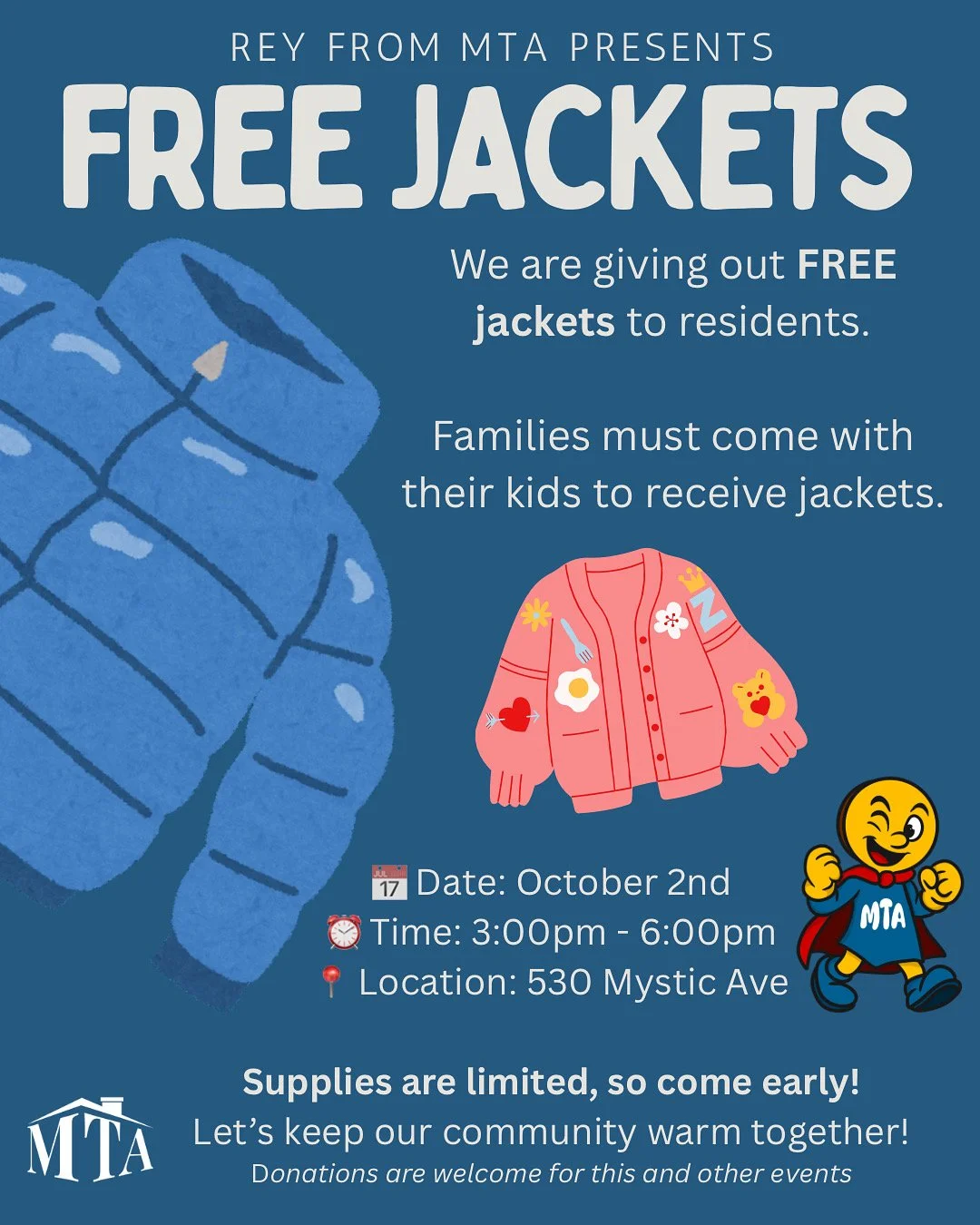 Free Jacket Event