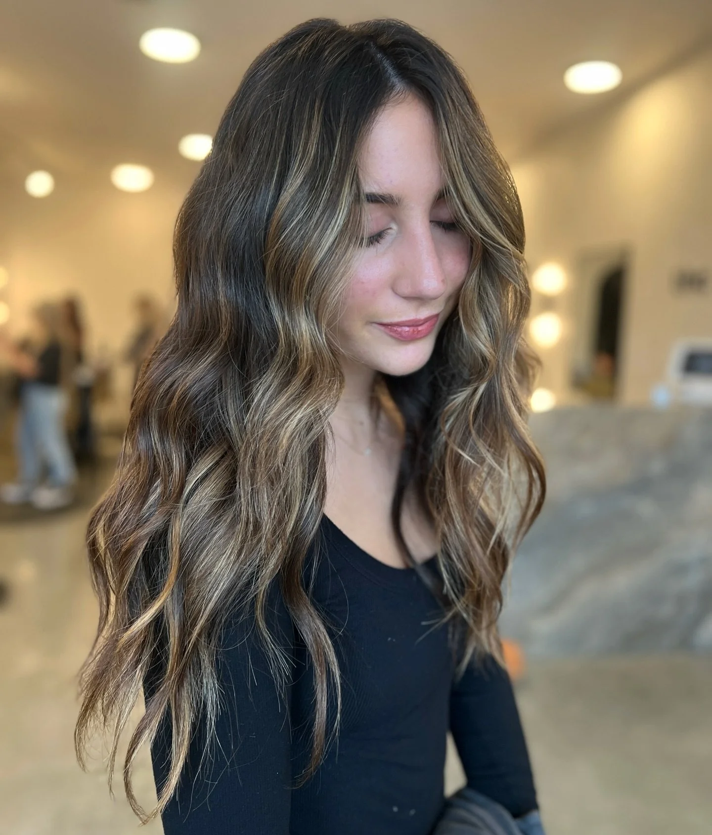 She&rsquo;s just perfection!! 

+ 1 row of extensions for an added little pop

#extension #extensions #hairextension #hairstylist #handtiedhairextensions #haircolor #hairgoals #hairinspo