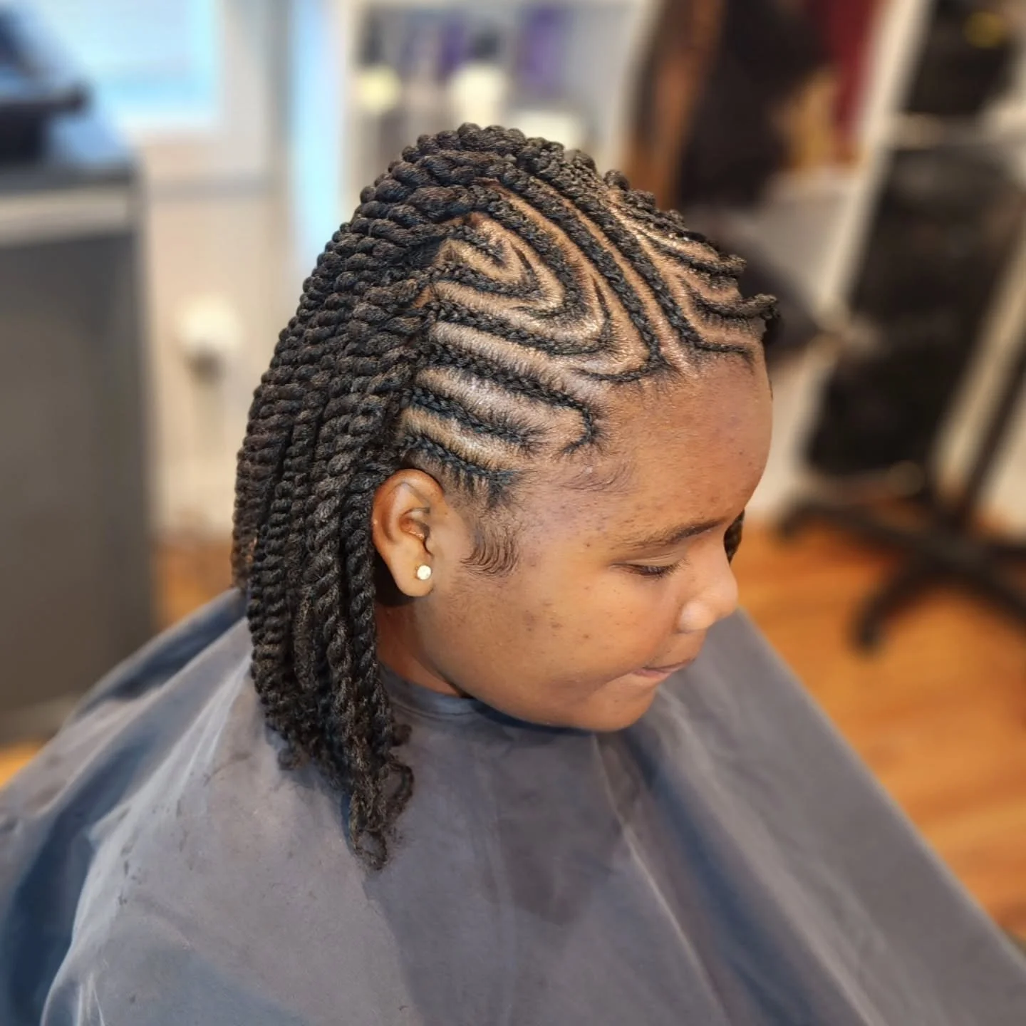 #dozendesigns #dfwhairstylist #dallashairstylist #arlingtonhairstylist #fortworthstylist #athomesalon #braiddesign #braidsbraidsbraids #kidsbraids #kidshairstyles #kidstyles #braiddesignsforkids #blackgirlmagic #naturalbraids #naturaltwists #twostran