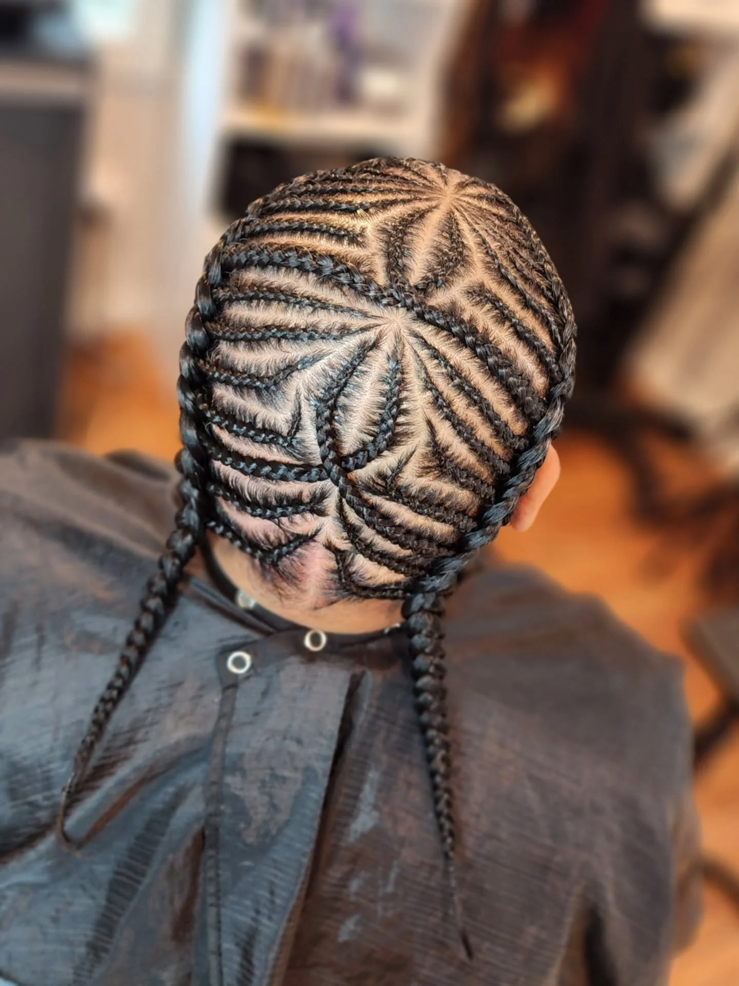 #dozendesigns #dfwhairstylist #athomesalon #mensbraids #mensfashion