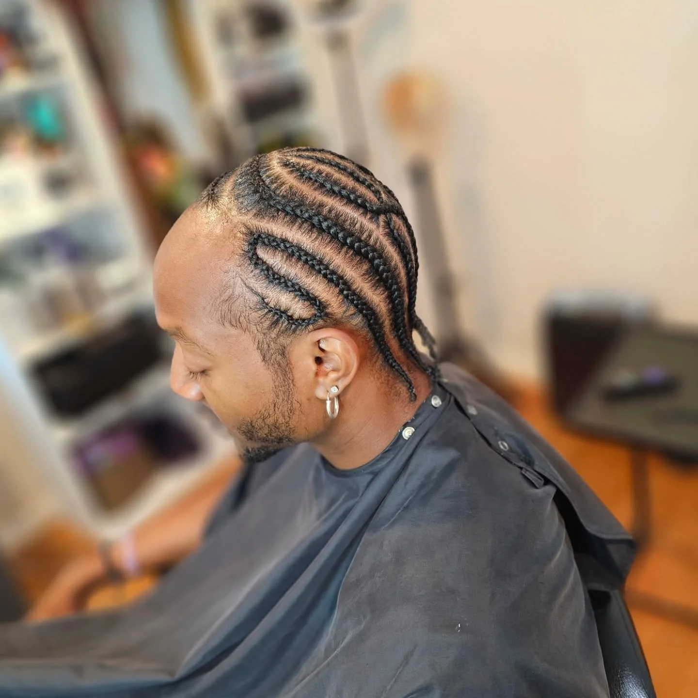 #dozendesigns #dfwhairstylist #mensfashion #mensbraids #athomesalon