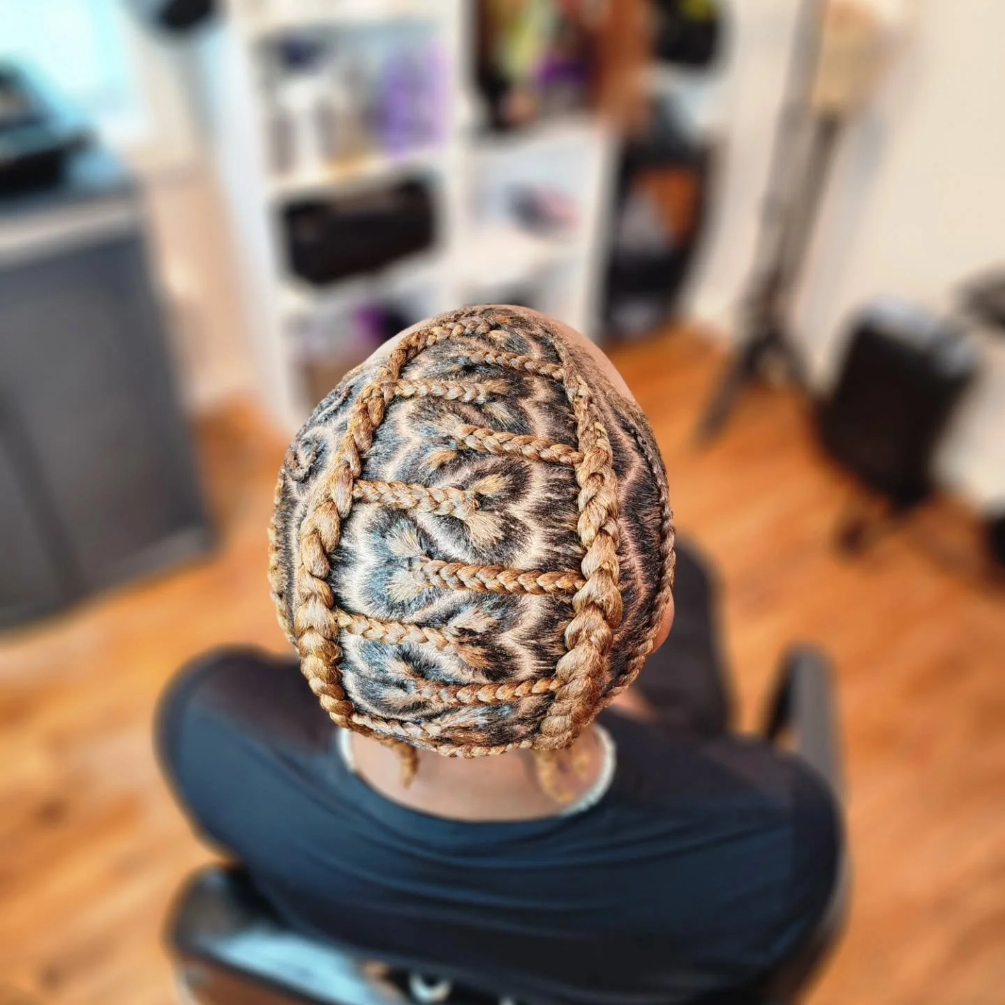 Heart of hearts 💕 
#dozendesigns #dfwhairstylist #femalebarber #mensbraids #braiddesignformen
