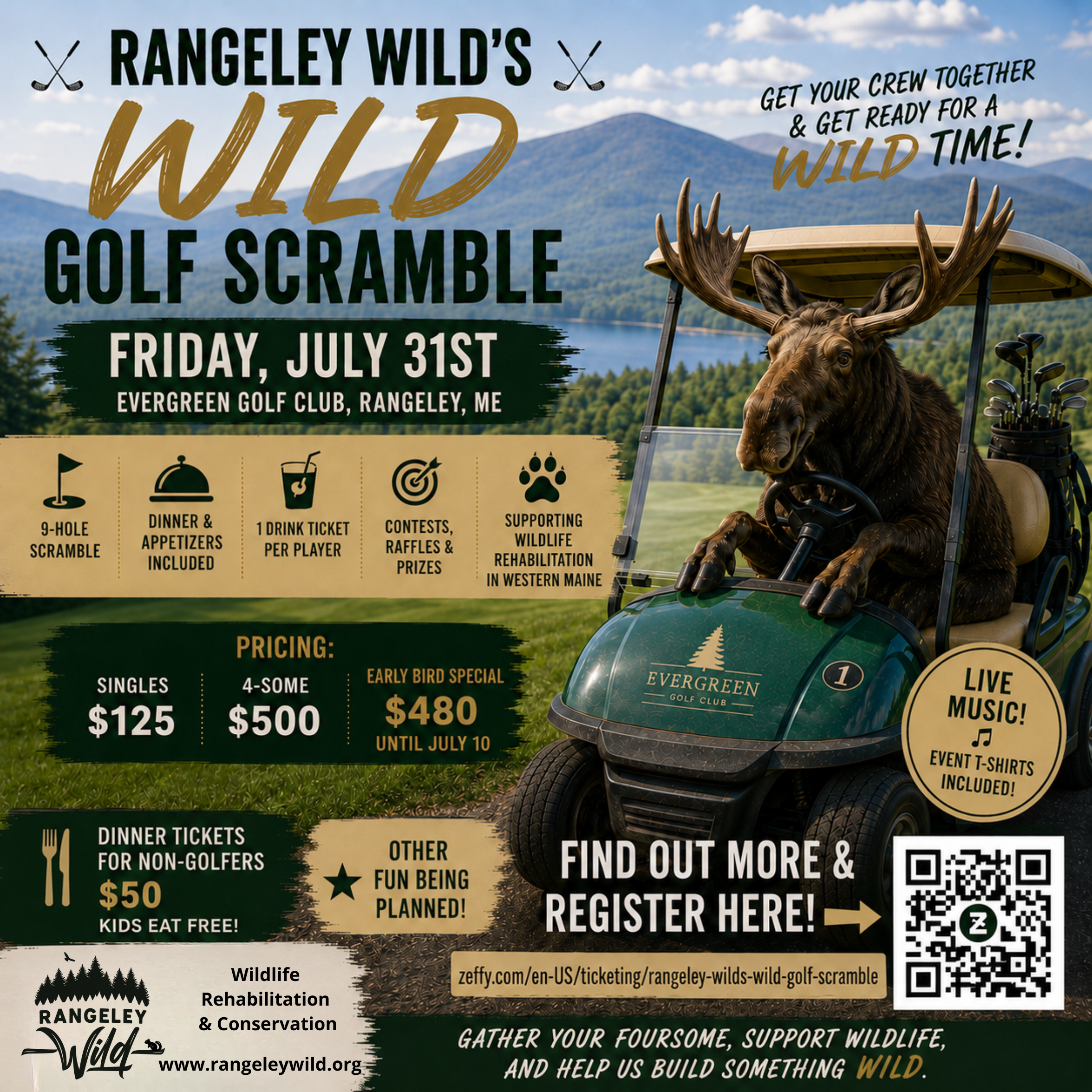WILD Golf Scramble