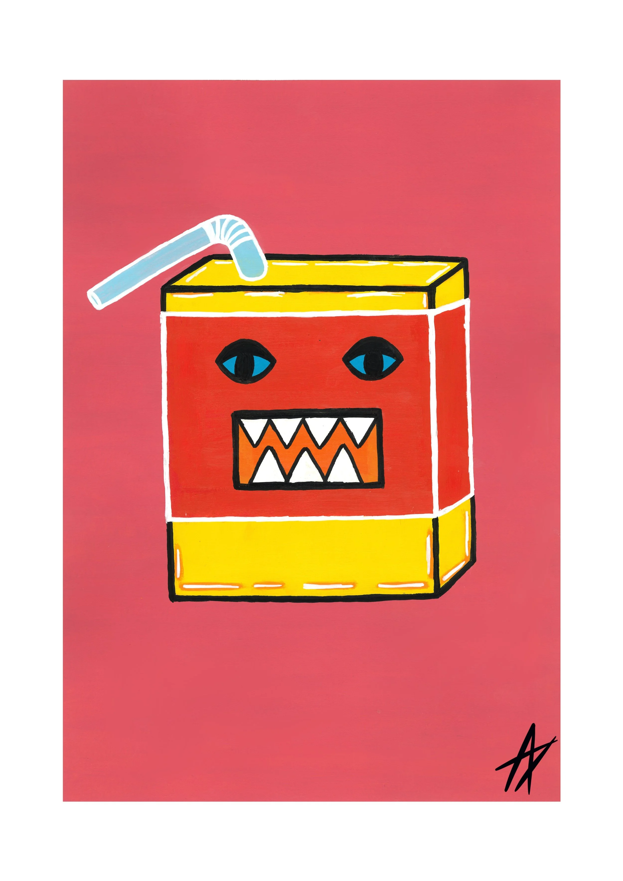 'Juice box' print