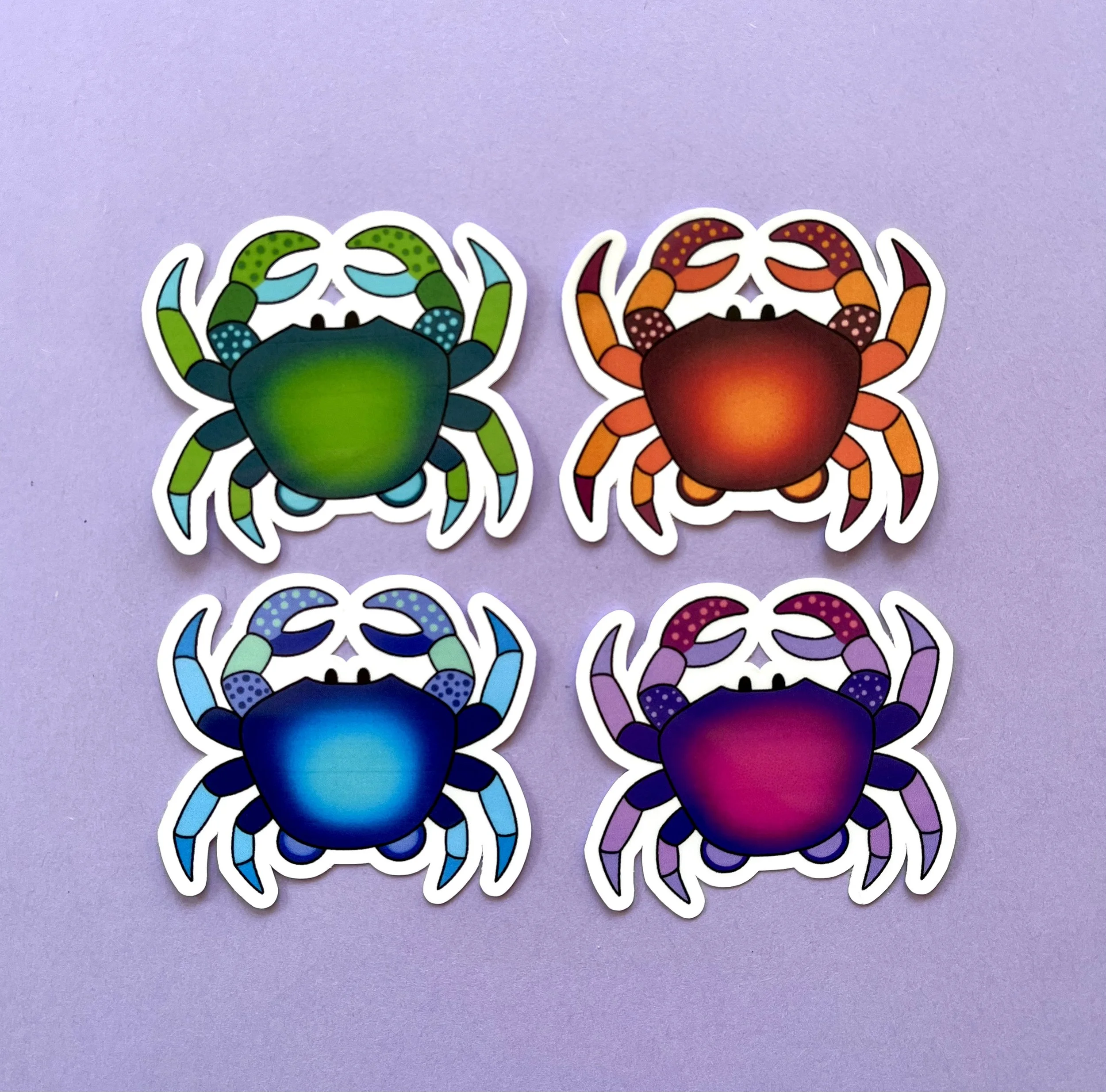 Crabulous sticker pack