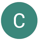 A green circular icon with the letter C in white