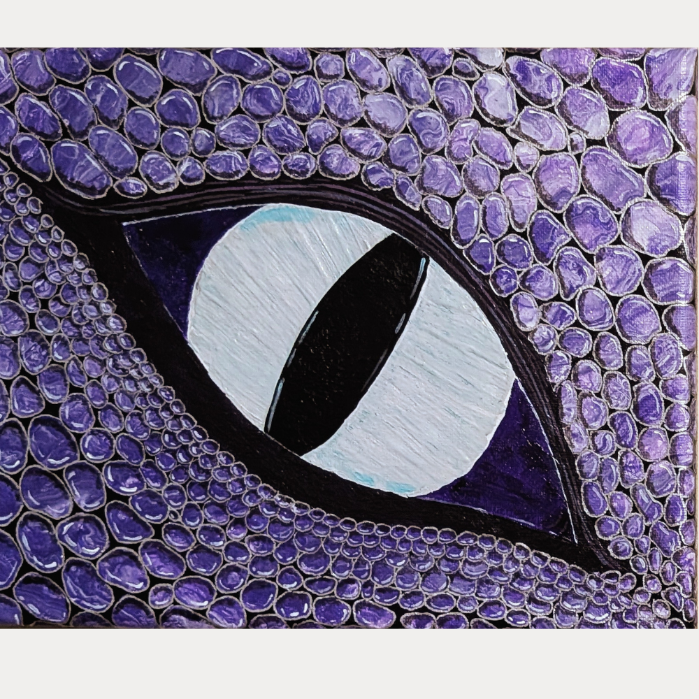 Lunaris- The Amethyst Dragon