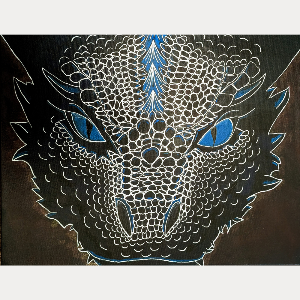 Melas- The Onyx Dragon