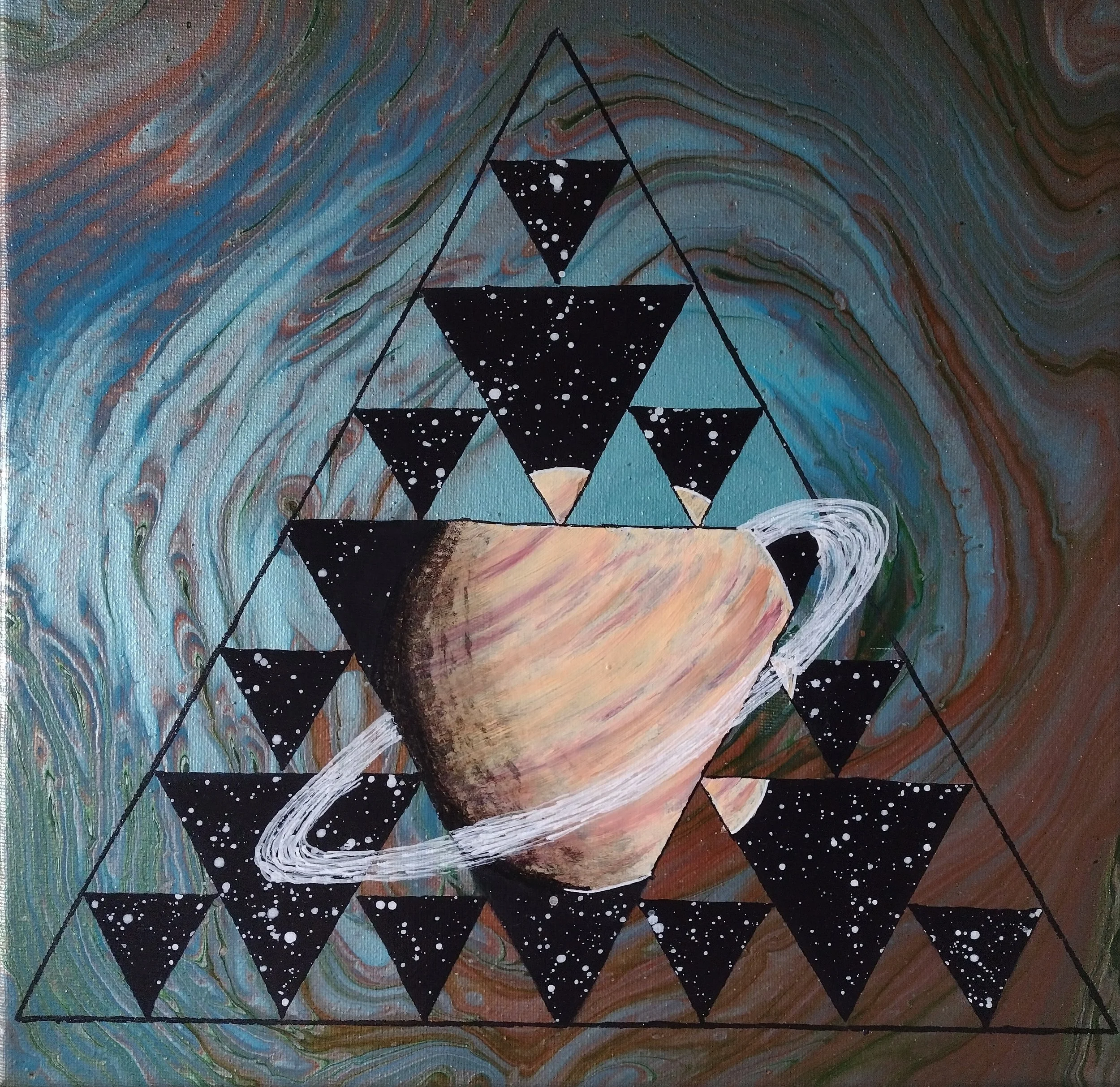 Dimensions | 12x12 |
Sierpinski's triangle mixed with space