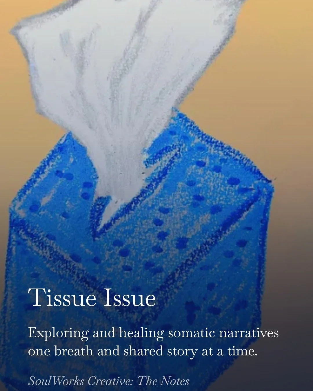 "I have been on the lookout for possible body sensations as gateways to awareness, so this time, instead of brushing the thoughts and sensations aside, I let go of the tissue, inhaled through my nose, letting out a longer, slower exhale through 