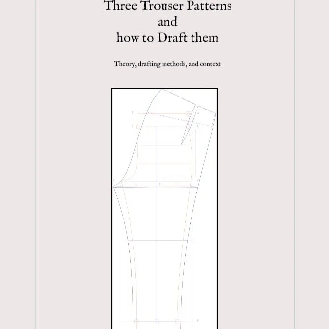 This is the latest Digital mini-book I've been working on. Every time I teach a class, I need to do a course handout so I've started creating them like stand-alone products. Visit https://www.themodernmaker.co/schoolhouse-store/p/trouser-drafting-boo