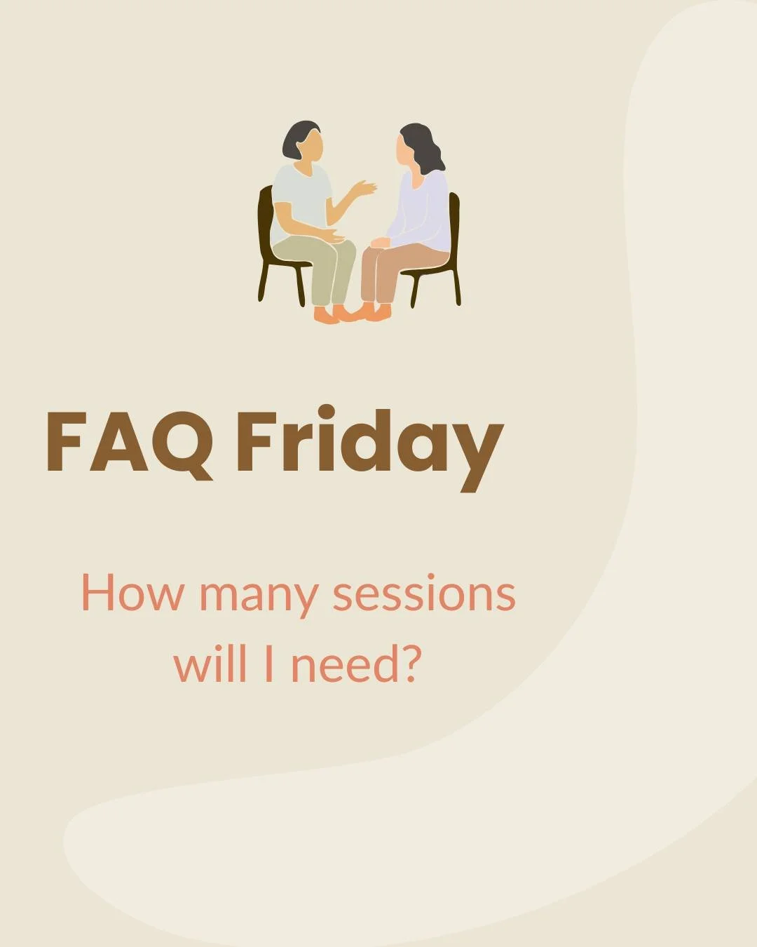 ✨ FAQ Fridays ✨ How many sessions will I need?

This is one of our most common questions and the honest answer is: it depends! 💡
Every woman&rsquo;s body and journey is unique, which means the number of sessions needed can&rsquo;t be determined unti