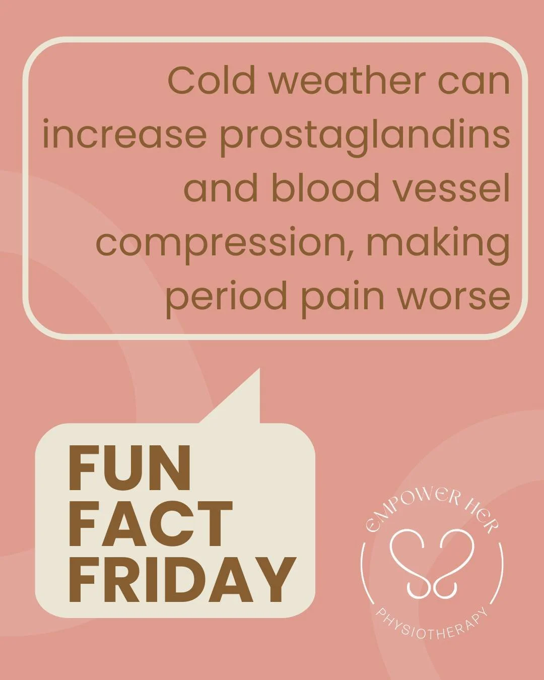 ❄️➡️😖 Fun Fact Friday
Ever noticed cramps feel worse in winter?
Cold weather can increase prostaglandins and blood vessel compression, which may amplify period pain.
Hot packs suddenly make a lot of sense 🔥
#FunFactFriday #PeriodFacts #WinterCramps