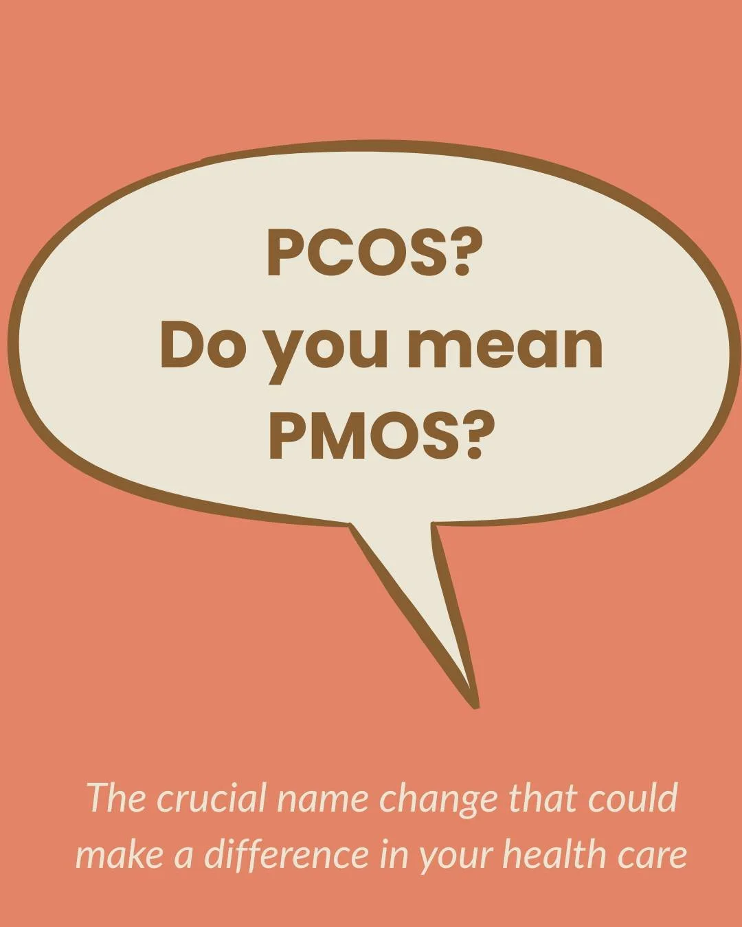 PMOS: A New Name for a Condition That Deserves Better 📣

You may start hearing a new term in women&rsquo;s health: polyendocrine metabolic ovarian syndrome (PMOS) - the updated name for what was previously known as PCOS. This change didn&rsquo;t com