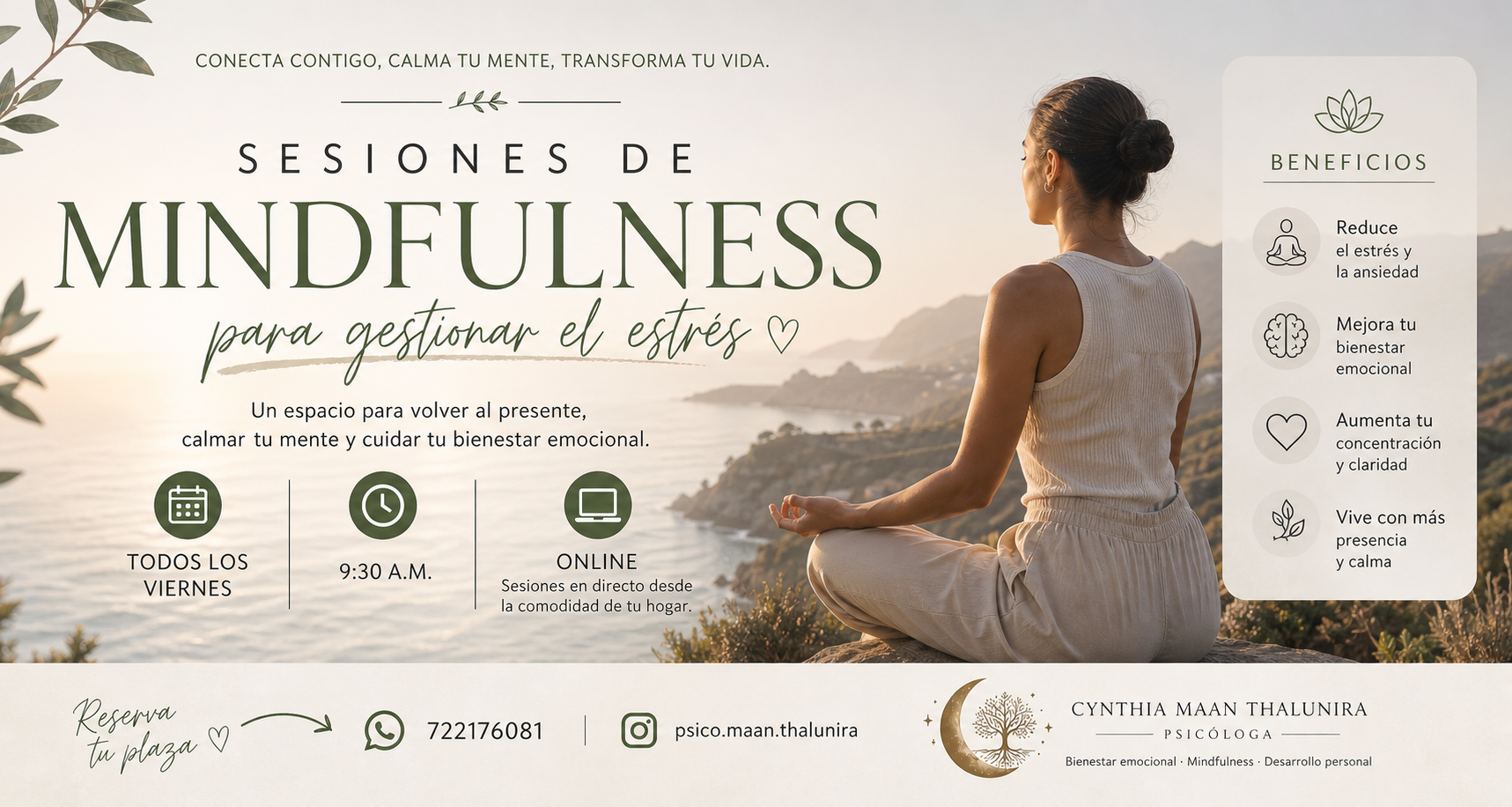 MINDFULLNESS PARA LA REDUCCIÓN DEL ESTRÉS