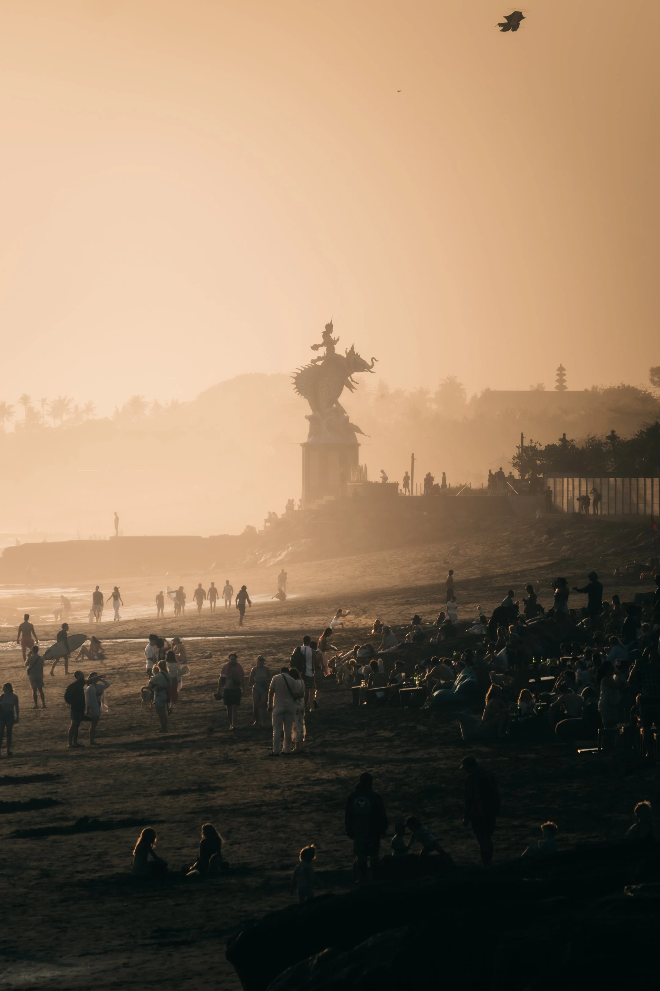 Golden hour at echo beach.