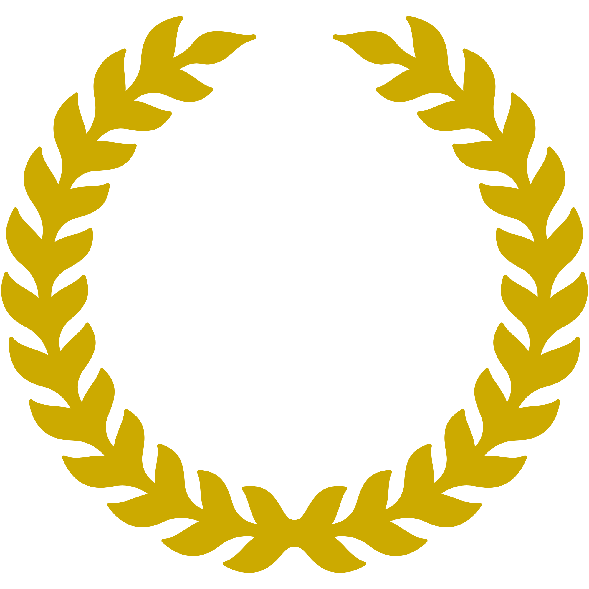 The Official THPS Standard golden wreath of glory logo