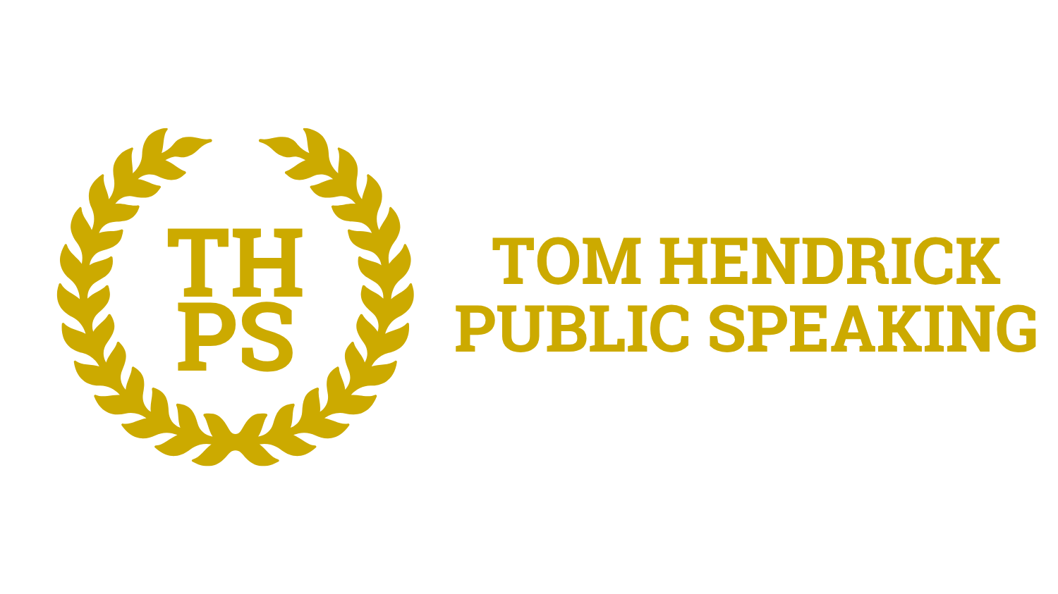 Tom Hendrick Public Speaking Skills Diagnostics and coaching Plan