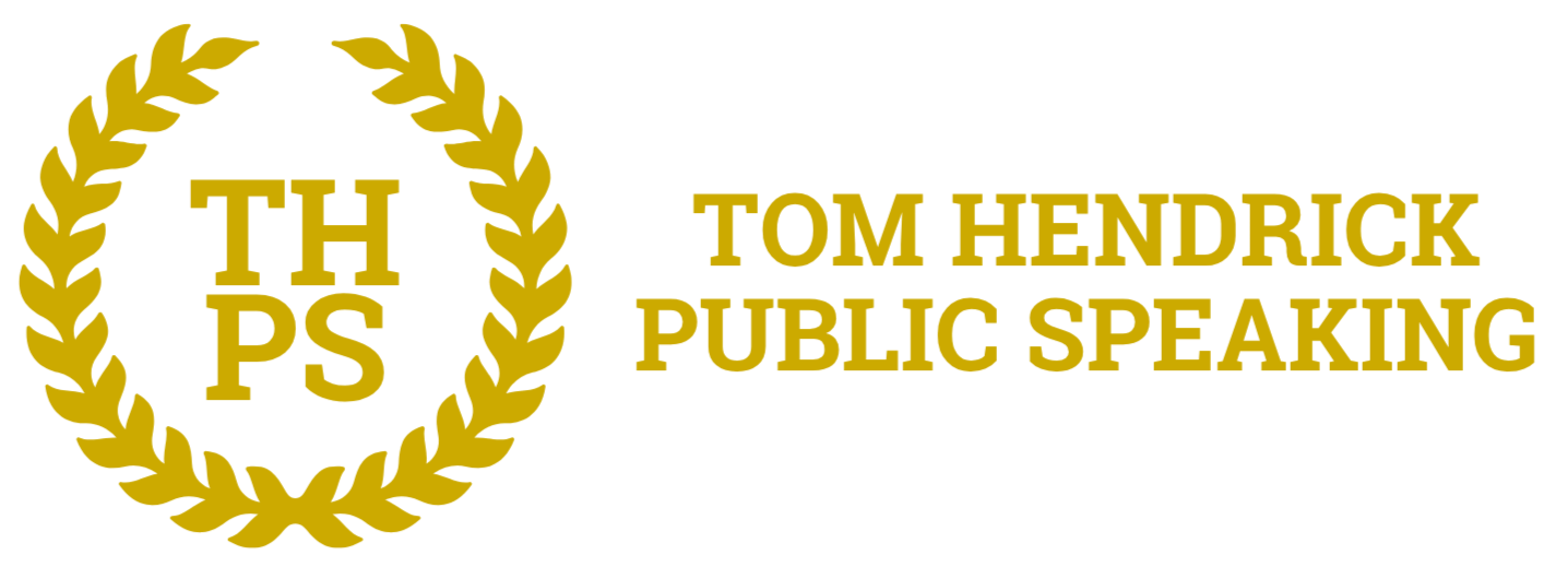 Tom Hendrick Public Speaking Skills Diagnostics and coaching Plan