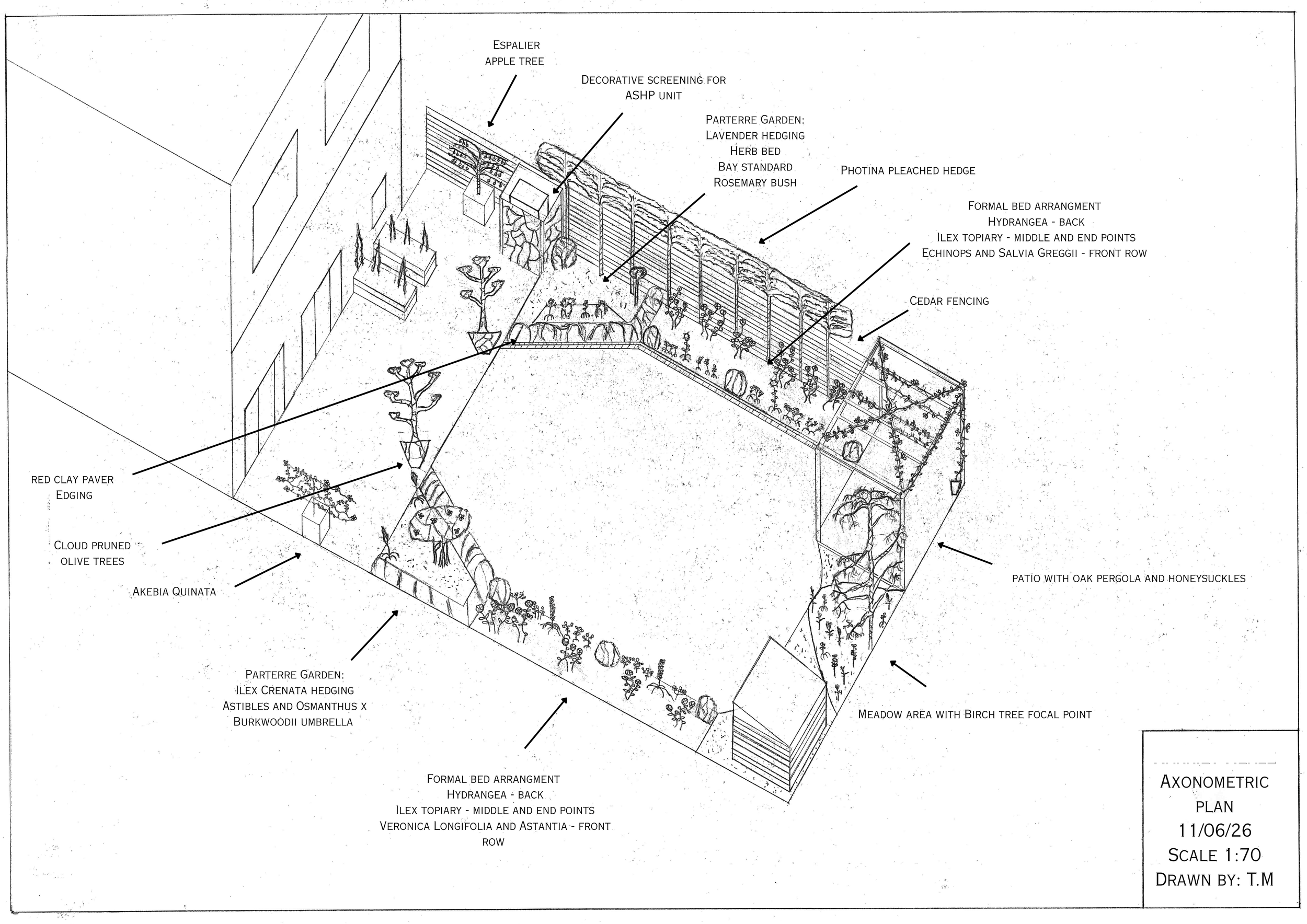 Current project, Clapham, Back garden