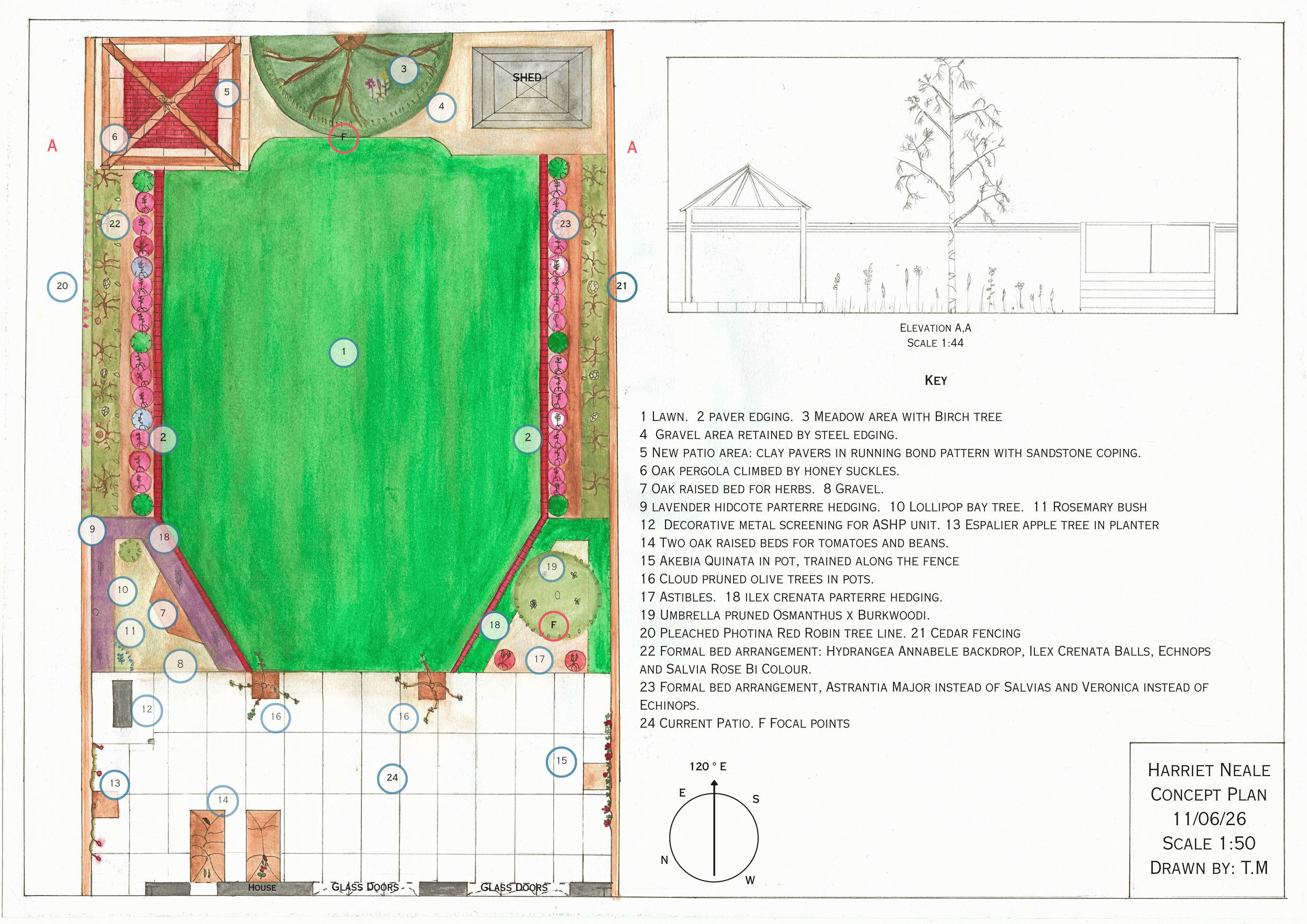 Current project, Clapham, Back garden