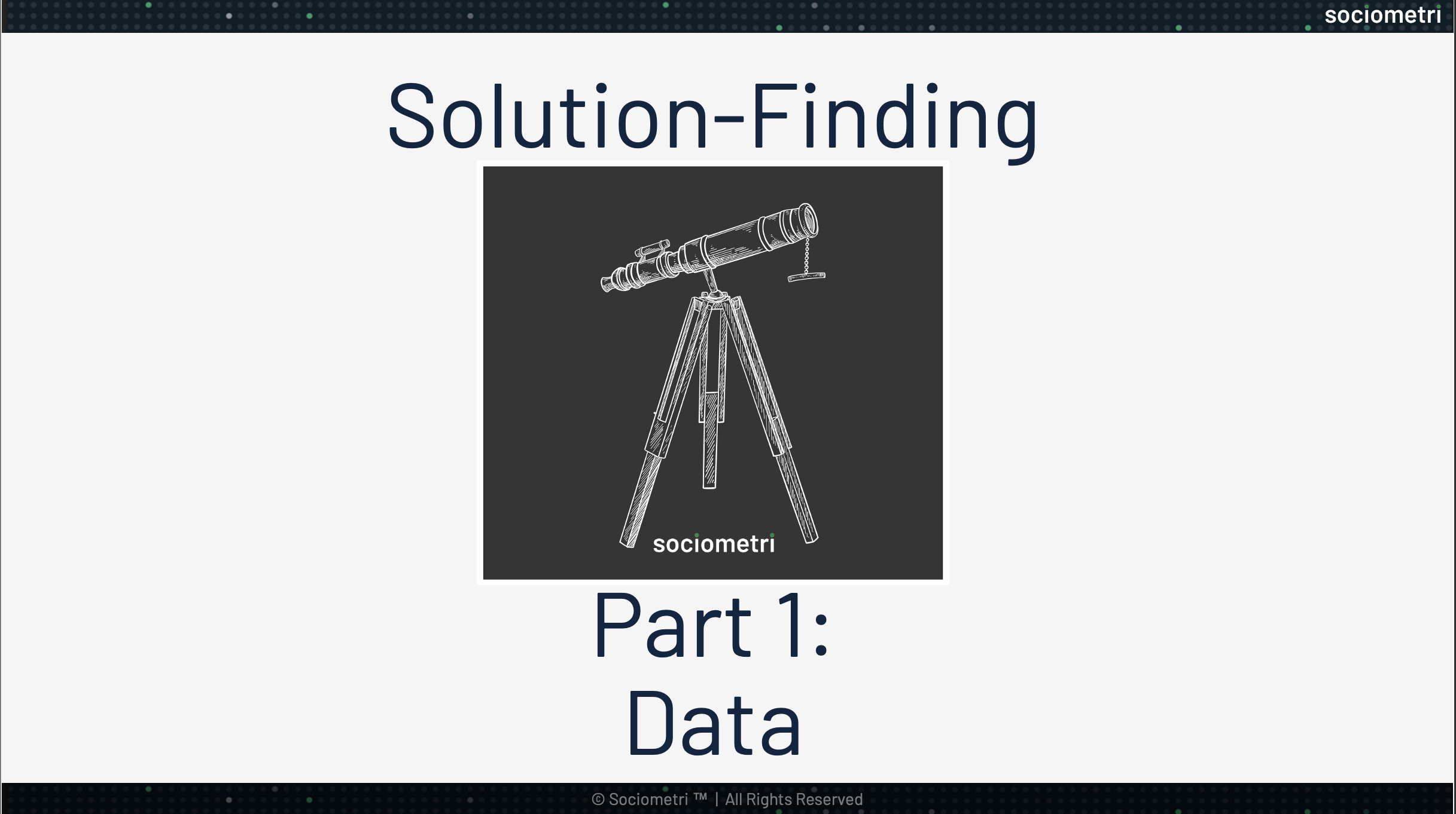 It all starts with Data: How to Improve Safety Culture by Solution-Finding