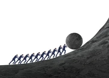 Team continuous improvement graphic