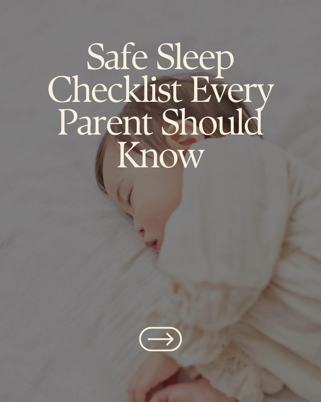 Safe sleep is the foundation of healthy sleep habits. 

The basics are simple: back, bare, and firm. Everything else is just noise.
When in doubt, remember:
✔️ If it looks cosy for an adult, it&rsquo;s probably NOT safe for a baby.

👉 What part of s