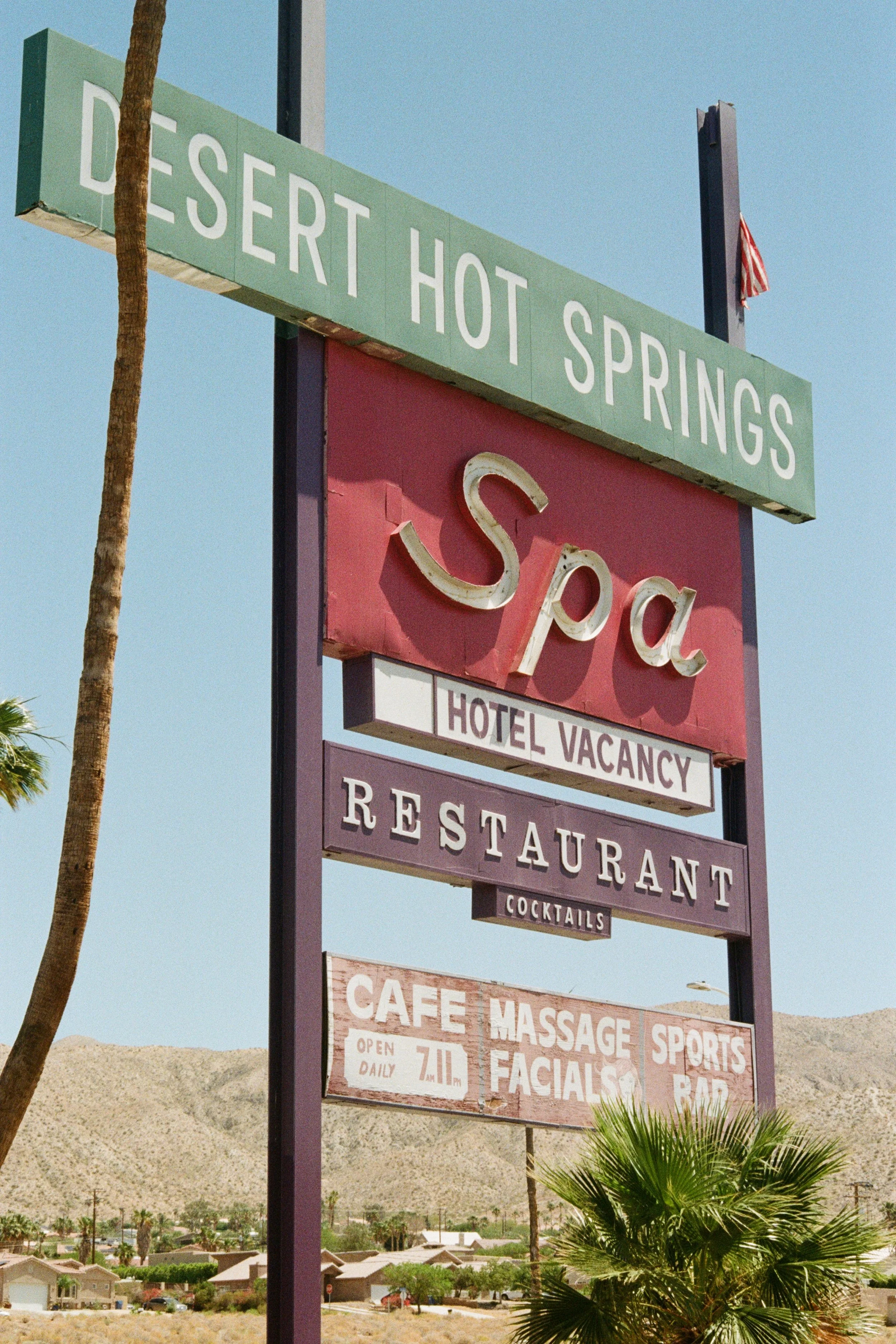 Motel Signage, Desert Hot Springs.