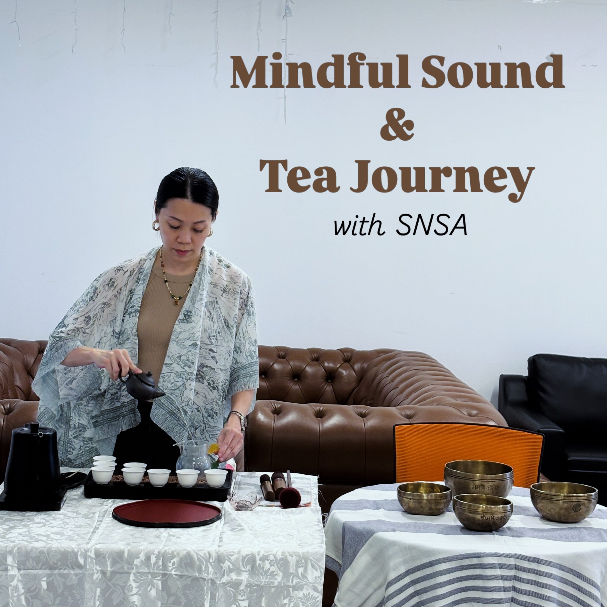 Some moments stay with you long after they end. 🤍

I spent a meaningful afternoon with the stroke survivors at SNSA yesterday , where we slowed down through our five senses &mdash; using sound and mindful tea to create a space to pause, reconnect an