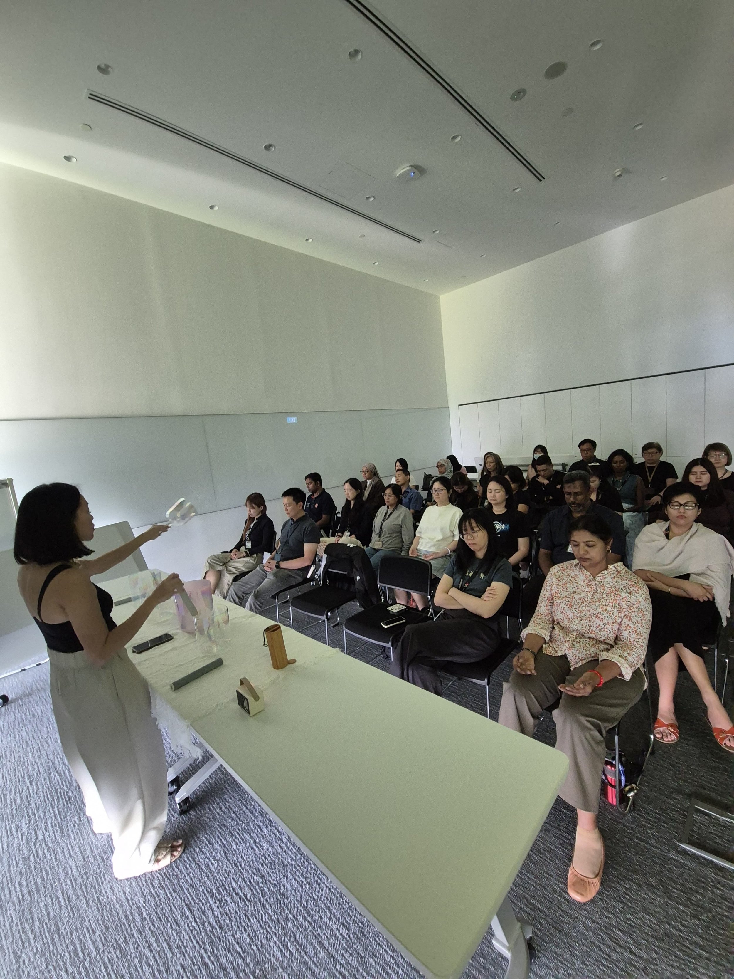 Corporate Sound Wellness with Mediacorp Team