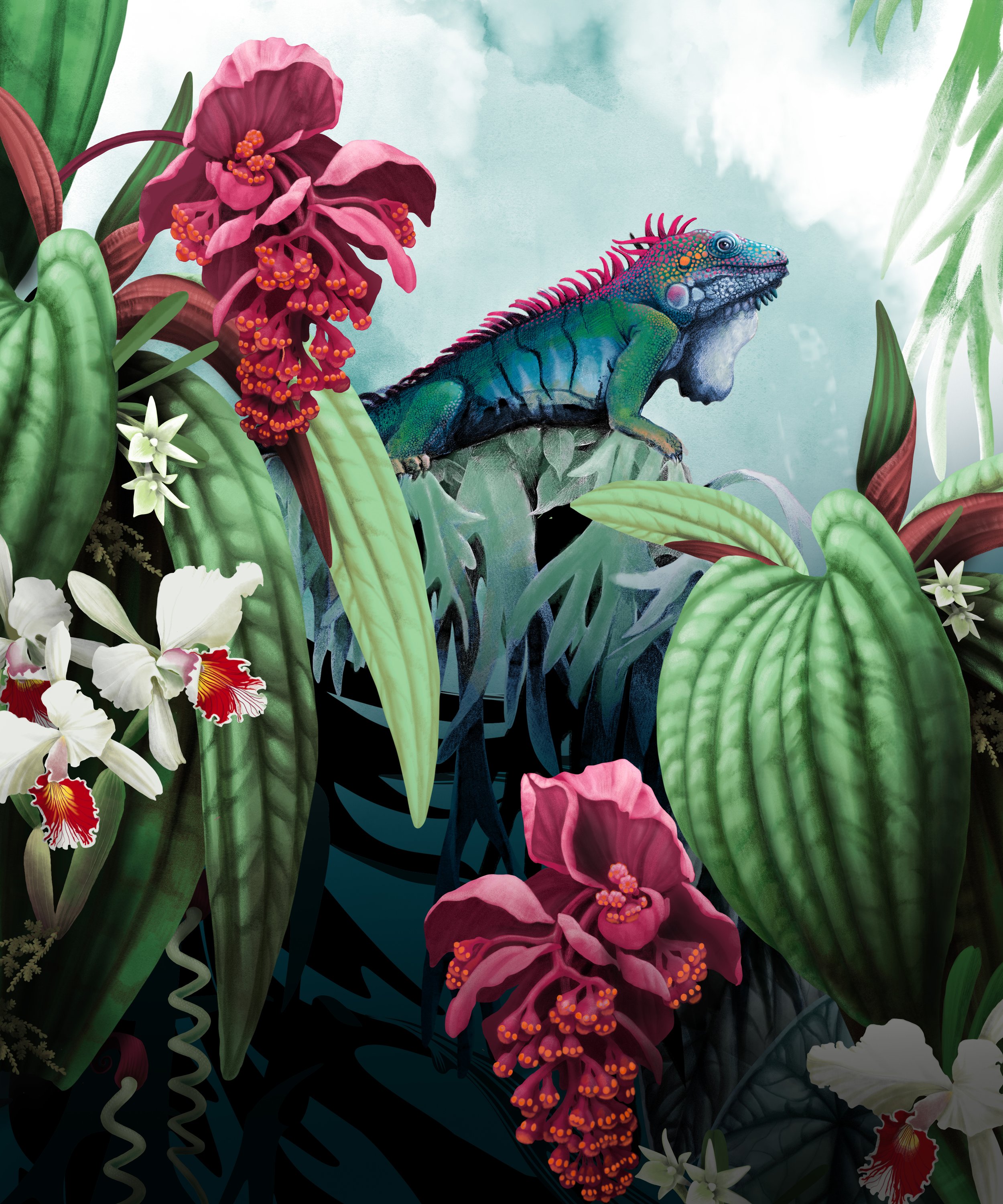 Jungle with Iguana print.jpg